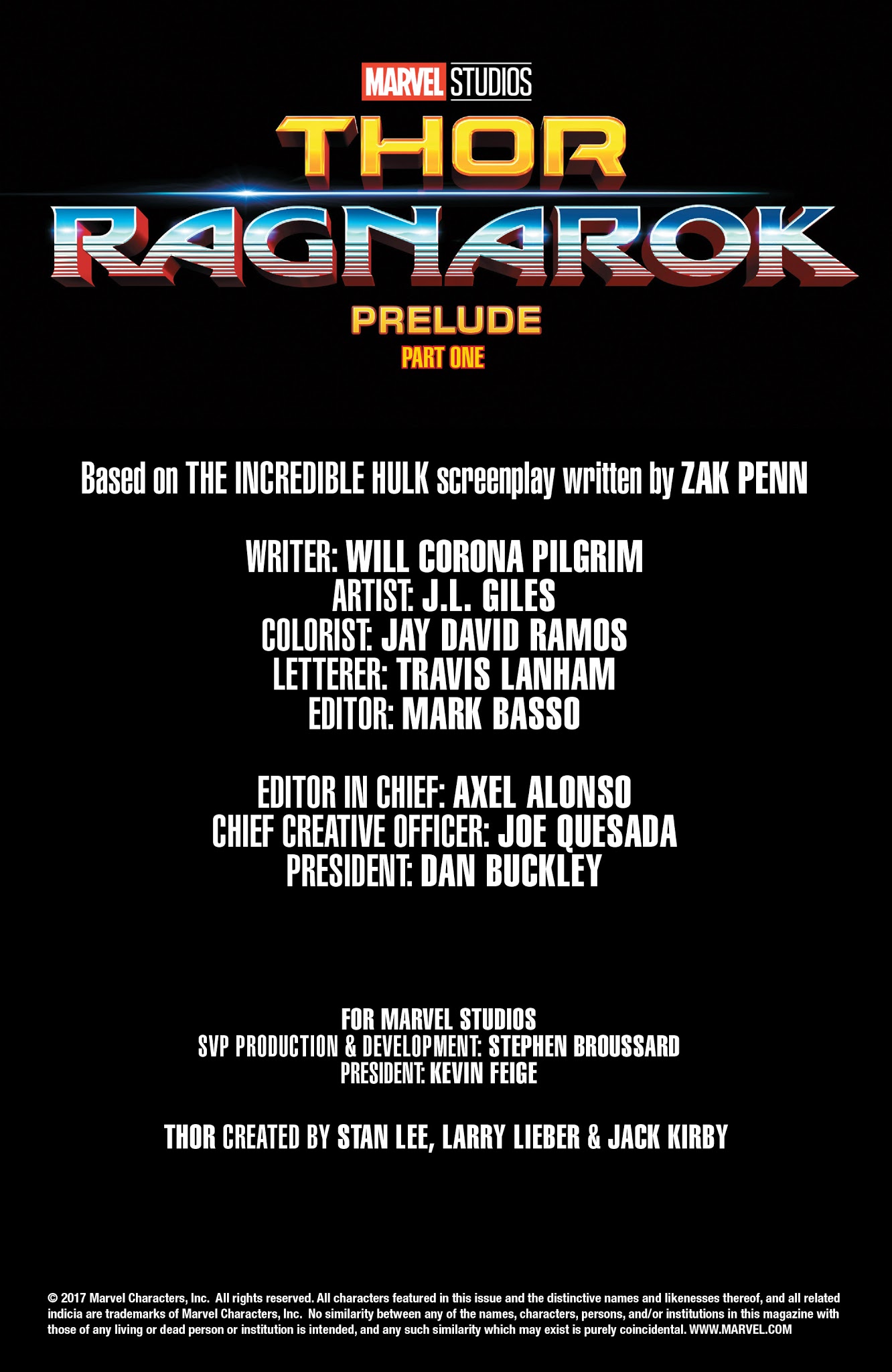 Read online Marvel's Thor: Ragnarok Prelude comic -  Issue #1 - 2