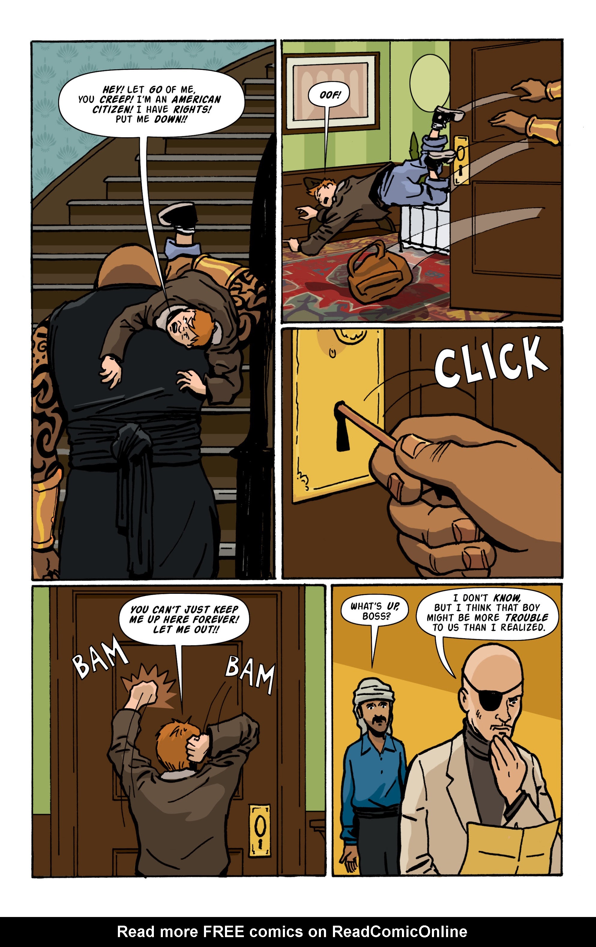 Read online Rocket Robinson and the Pharaoh's Fortune comic -  Issue # TPB (Part 1) - 66