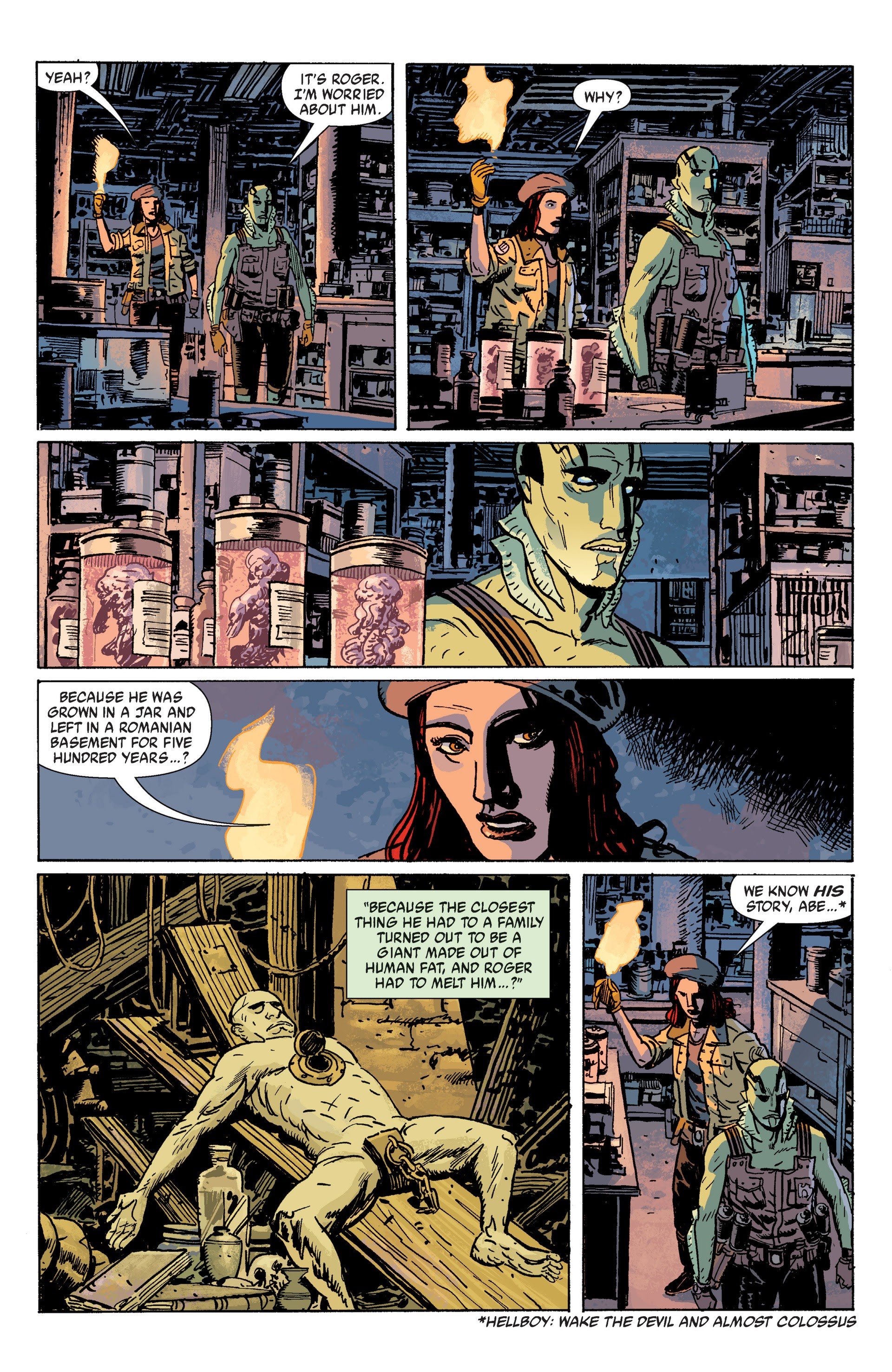 Read online Hellboy Universe Essentials: B.P.R.D. comic -  Issue # TPB - 24