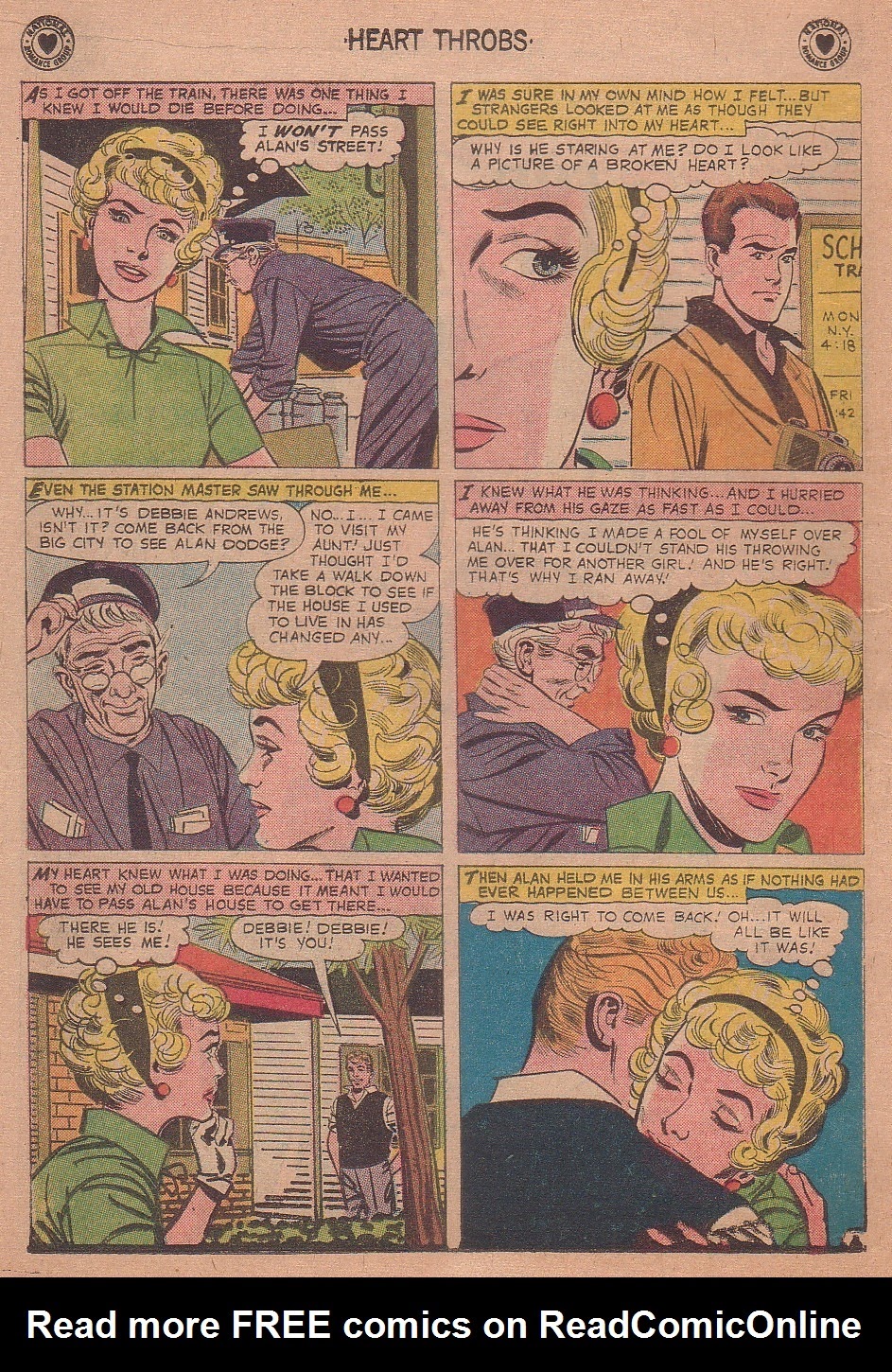 Read online Heart Throbs comic -  Issue #61 - 22