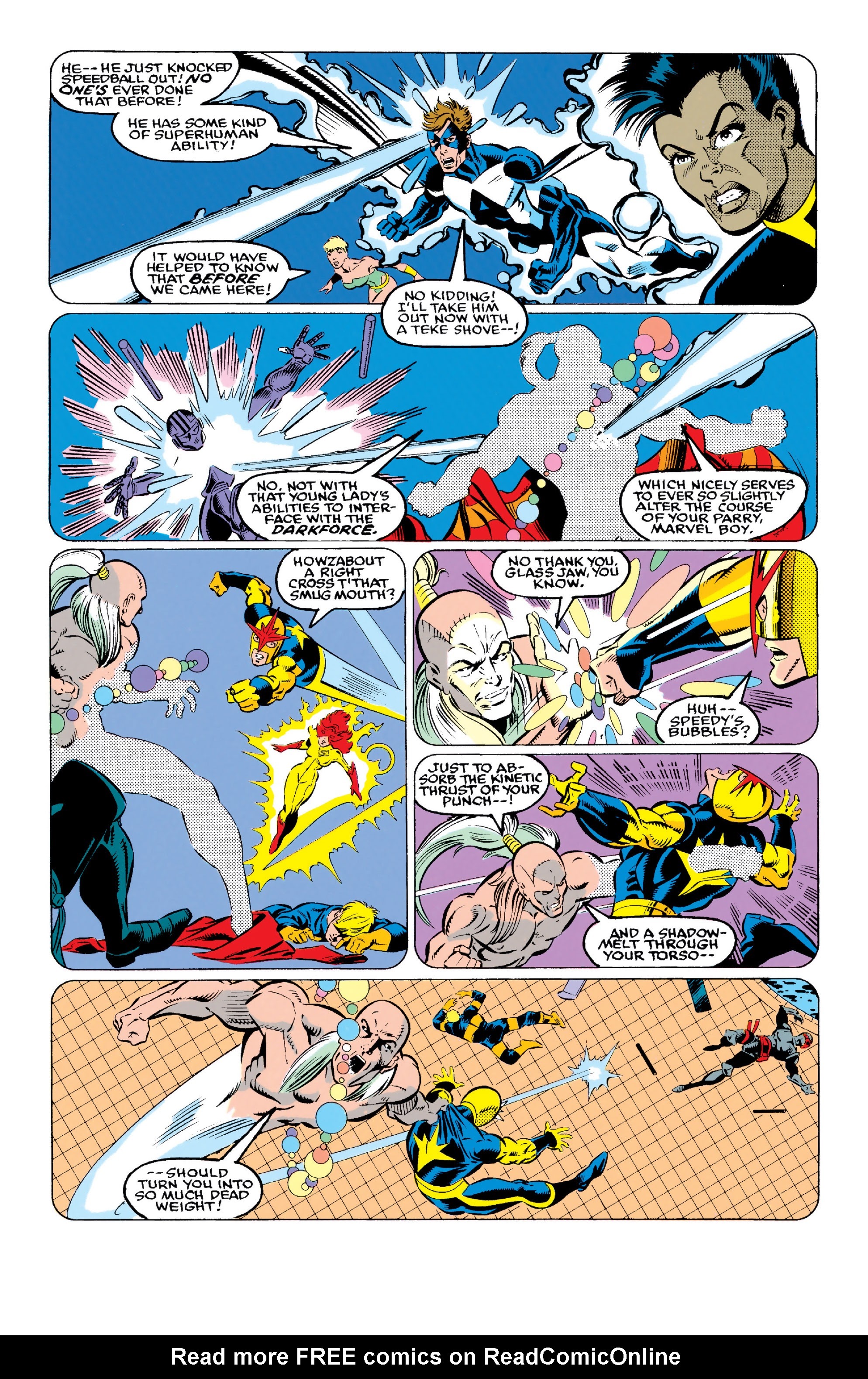 Read online The New Warriors comic -  Issue #19 - 18