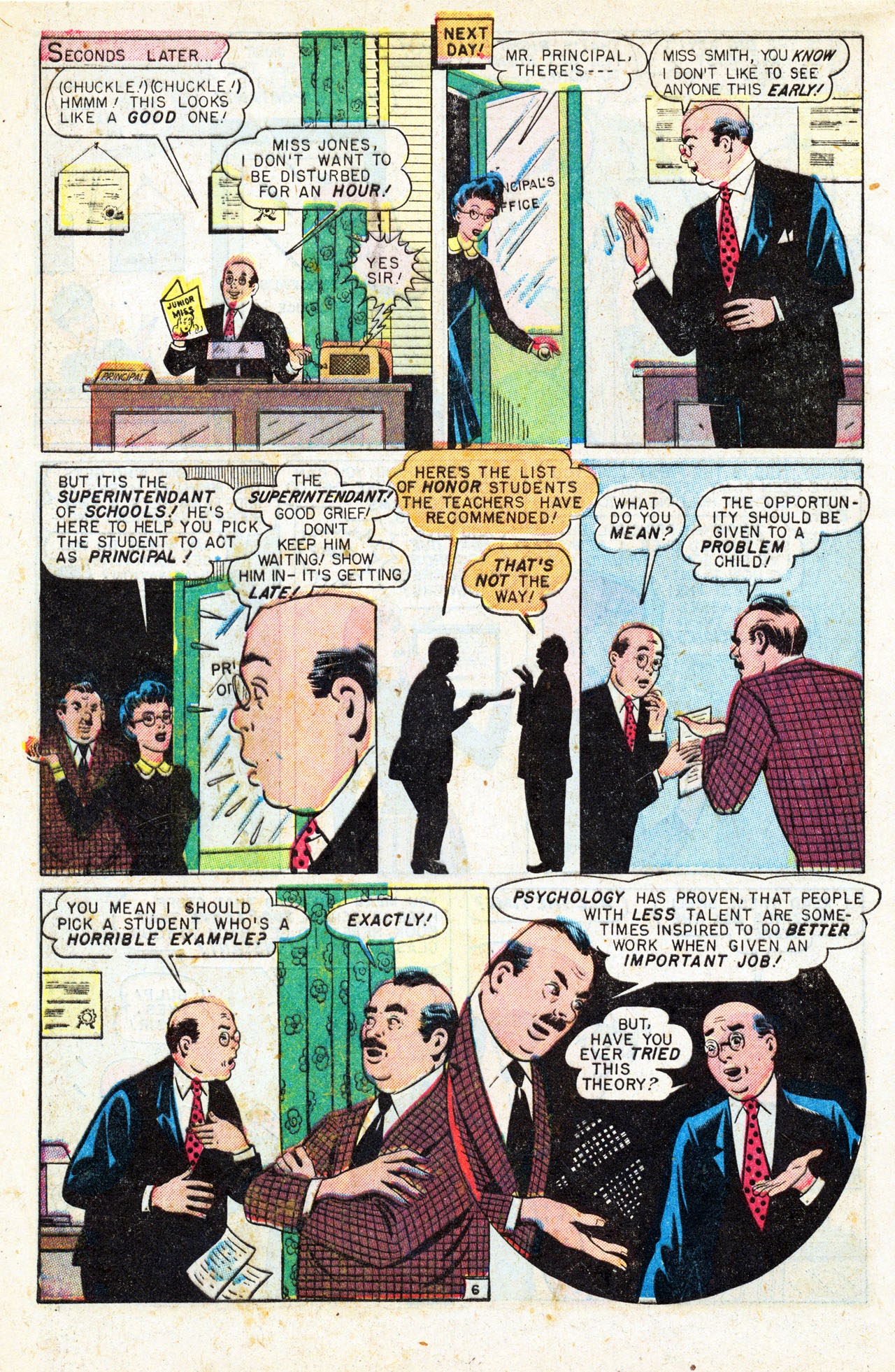 Read online Junior Miss (1947) comic -  Issue #33 - 7