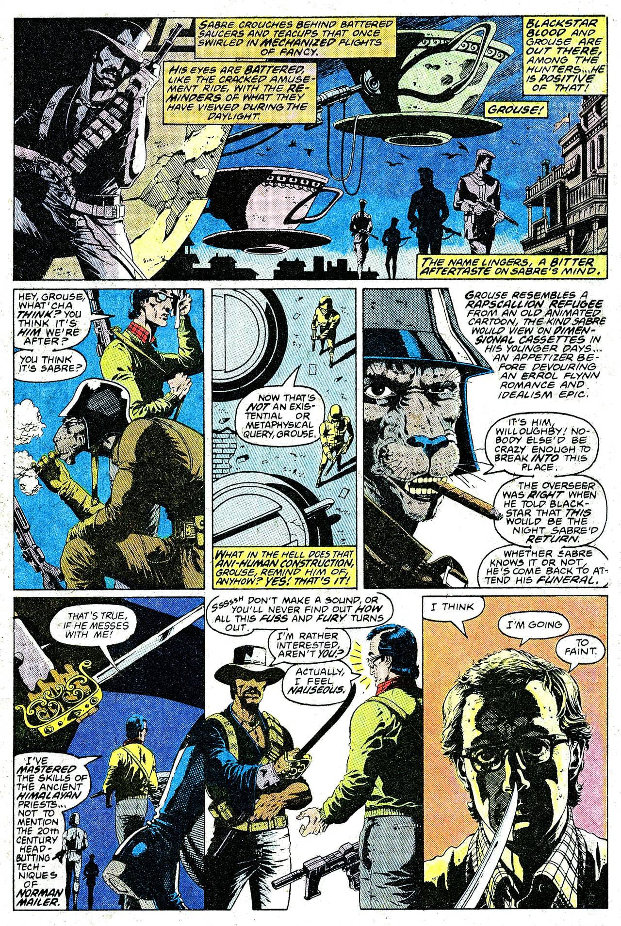 Read online Sabre comic -  Issue #1 - 9