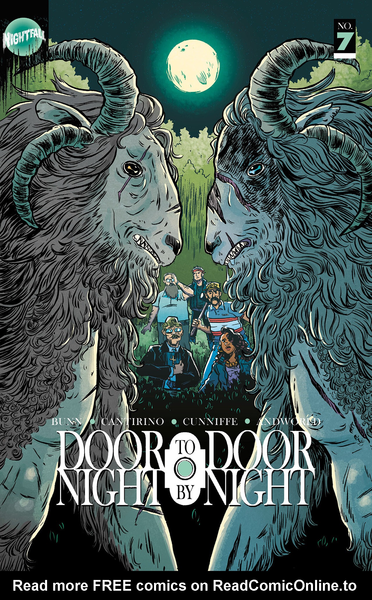 Read online Door to Door, Night by Night comic -  Issue #7 - 1