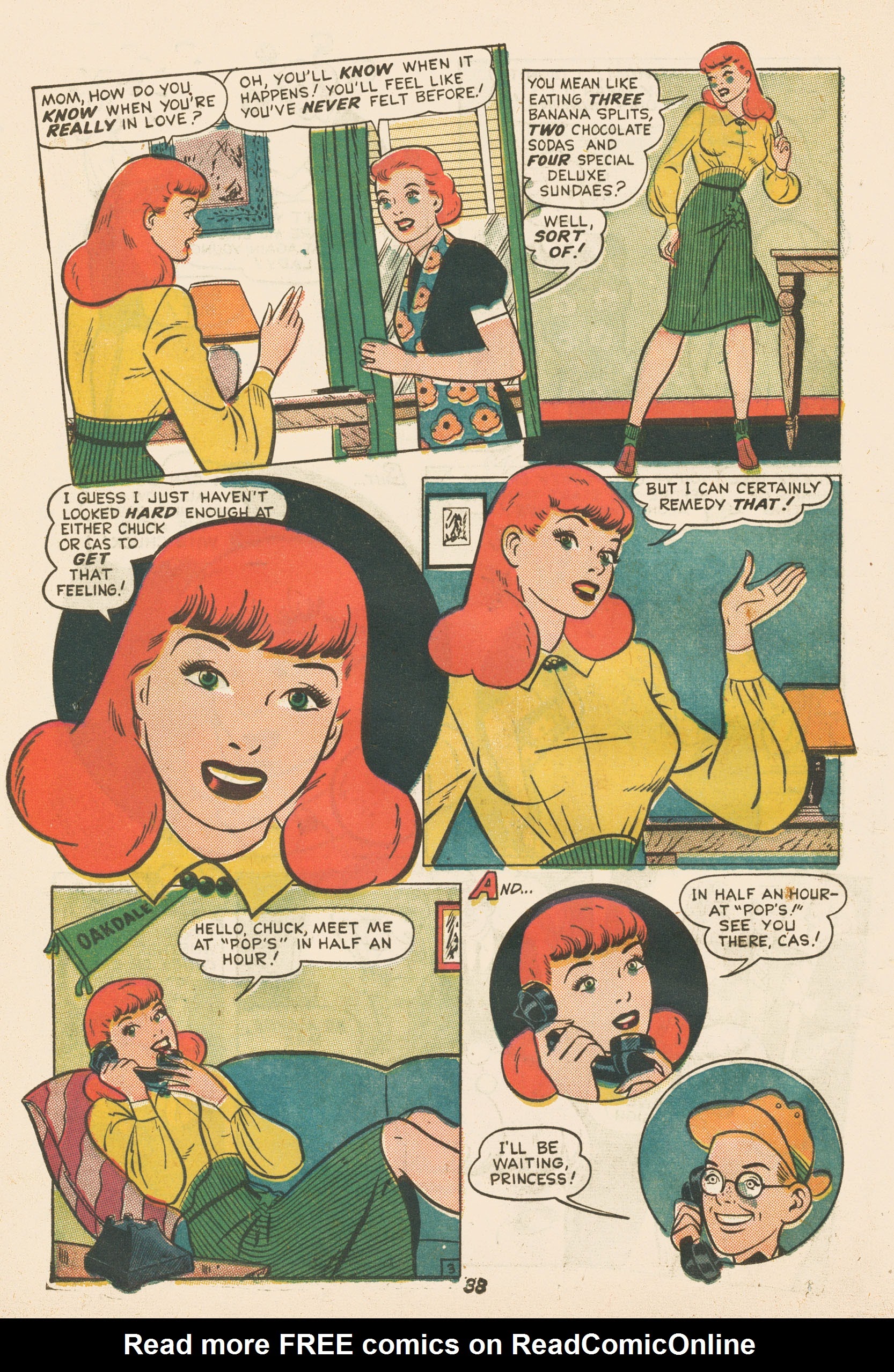 Read online Junior Miss (1947) comic -  Issue #29 - 34