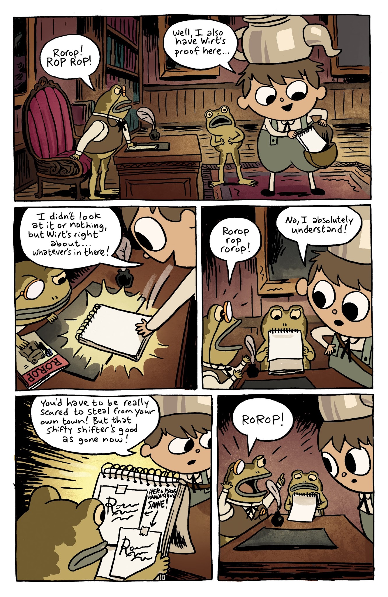 Read online Over the Garden Wall (2016) comic -  Issue #16 - 6