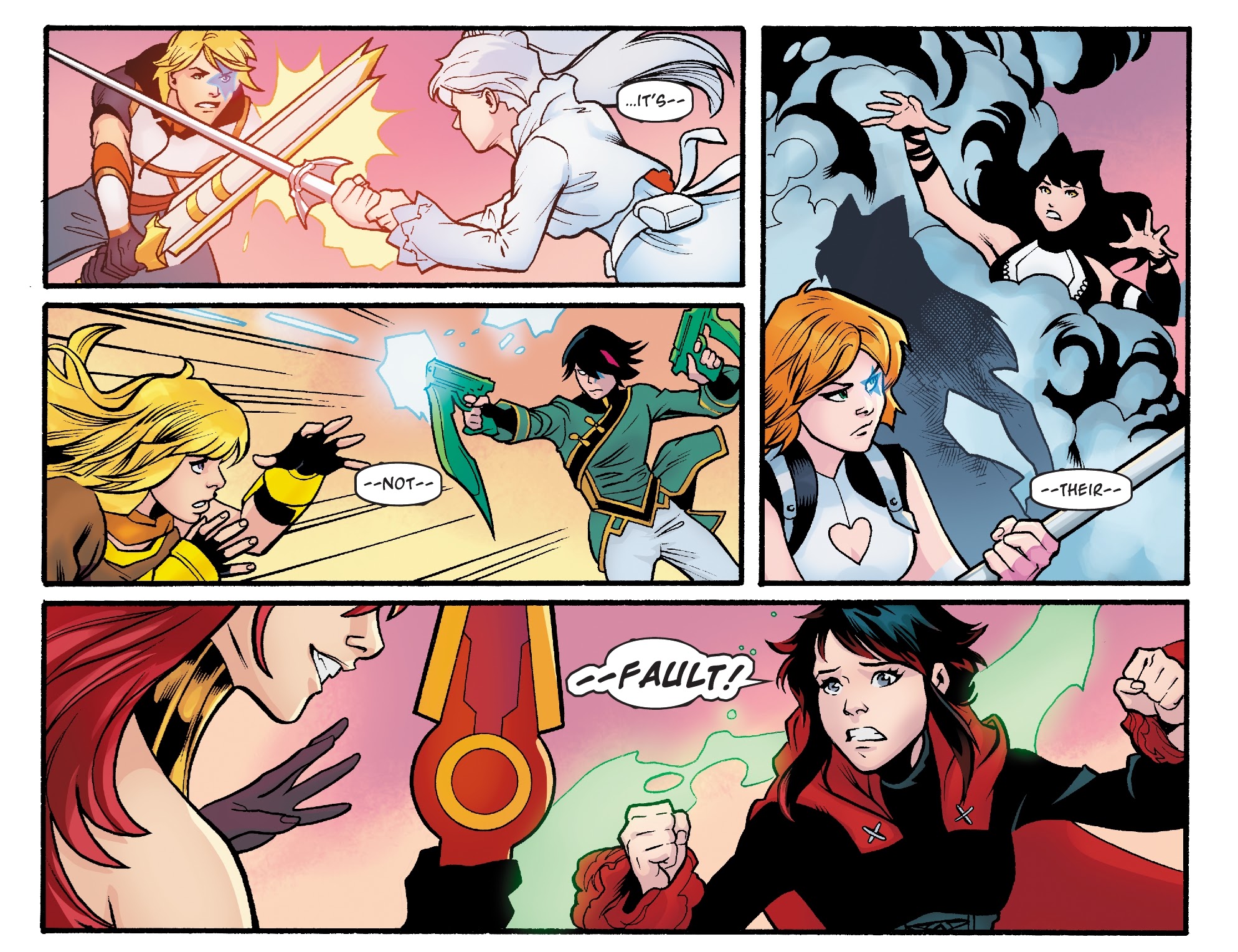 Read online RWBY/Justice League comic -  Issue #12 - 5