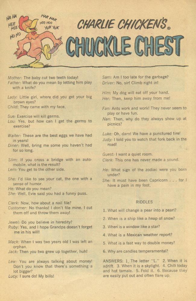 Read online Walter Lantz Woody Woodpecker (1962) comic -  Issue #120 - 14