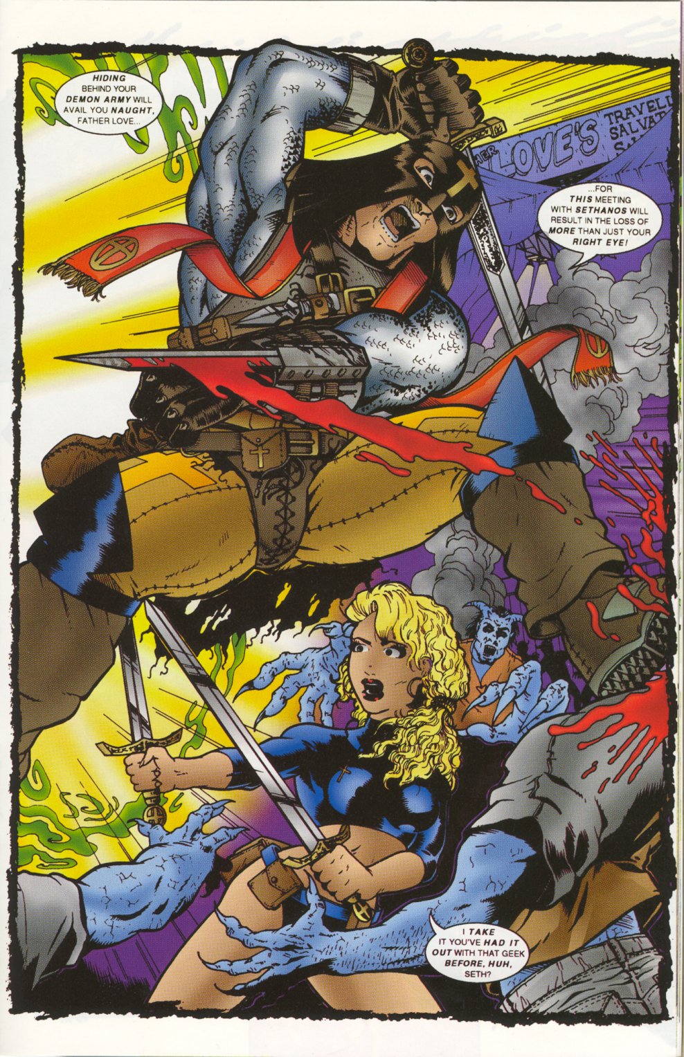 Read online Widow: Metal Gypsies comic -  Issue #3 - 17