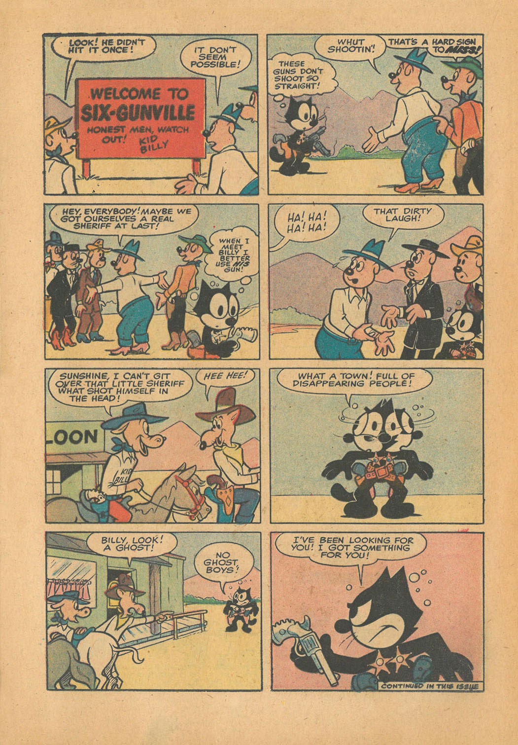 Read online Felix the Cat (1955) comic -  Issue #97 - 16