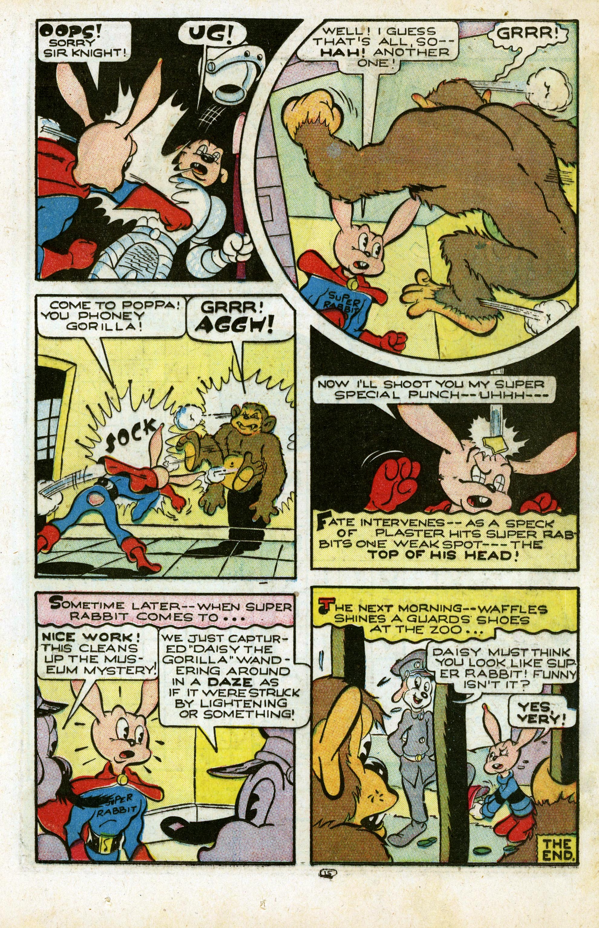 Read online Super Rabbit comic -  Issue #3 - 17