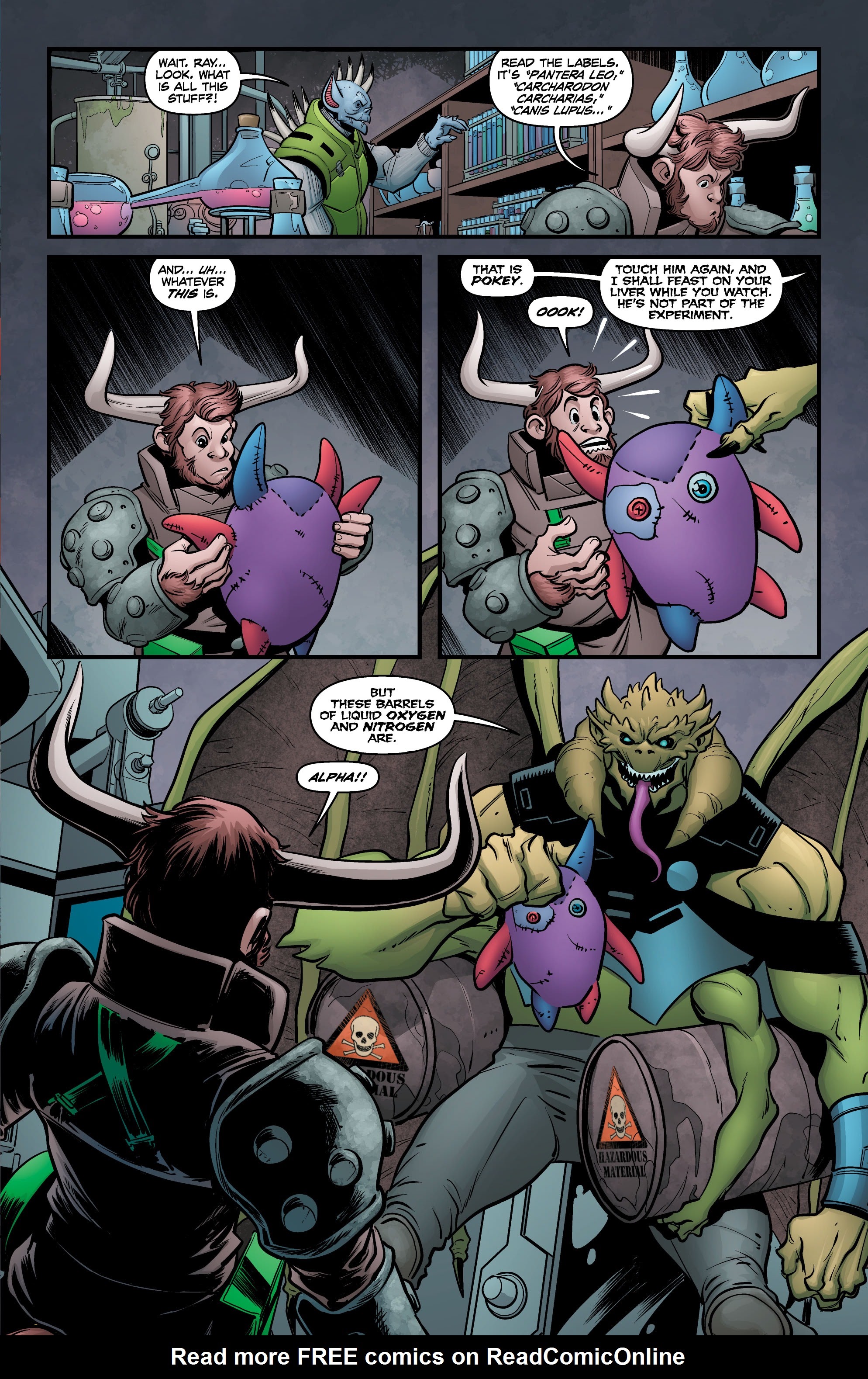 Read online Alter Nation: They Hide Hybrids comic -  Issue # TPB - 32