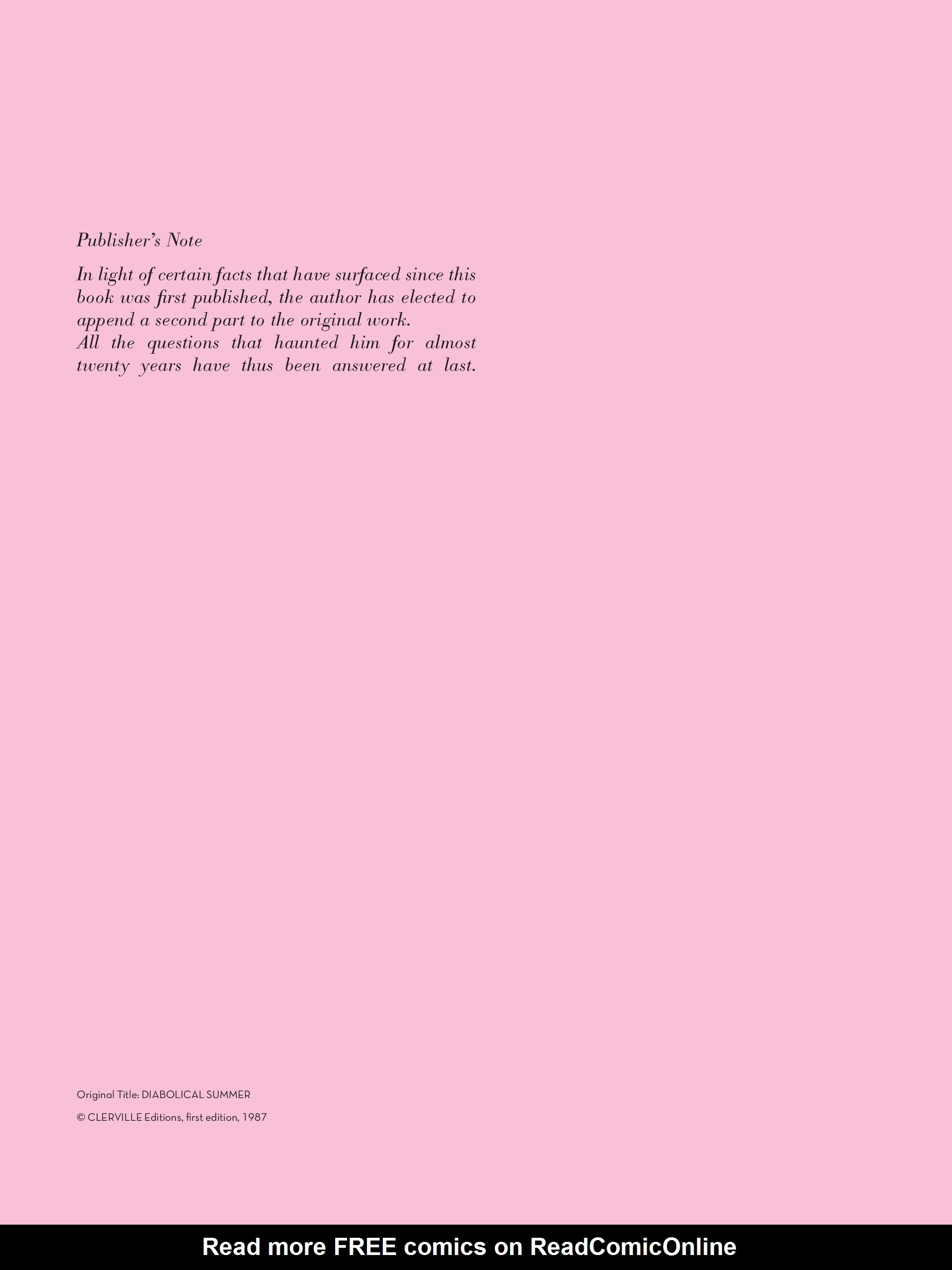 Read online Diabolical Summer comic -  Issue # TPB (Part 1) - 6