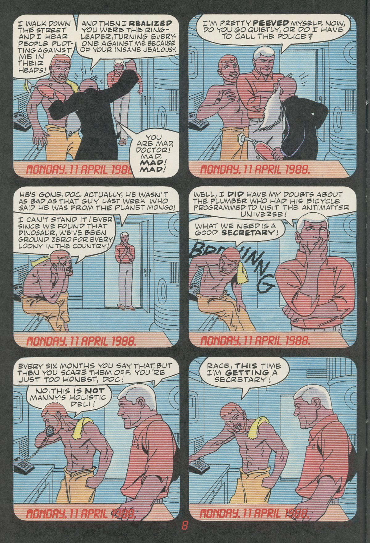 Read online Jonny Quest comic -  Issue #22 - 10