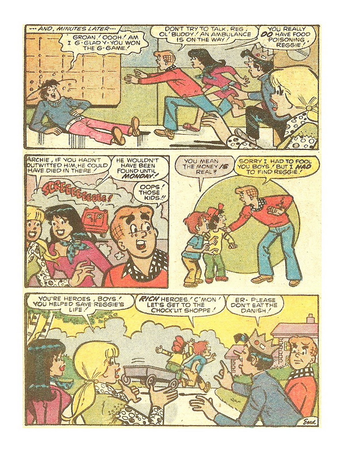 Read online Archie's Double Digest Magazine comic -  Issue #38 - 211