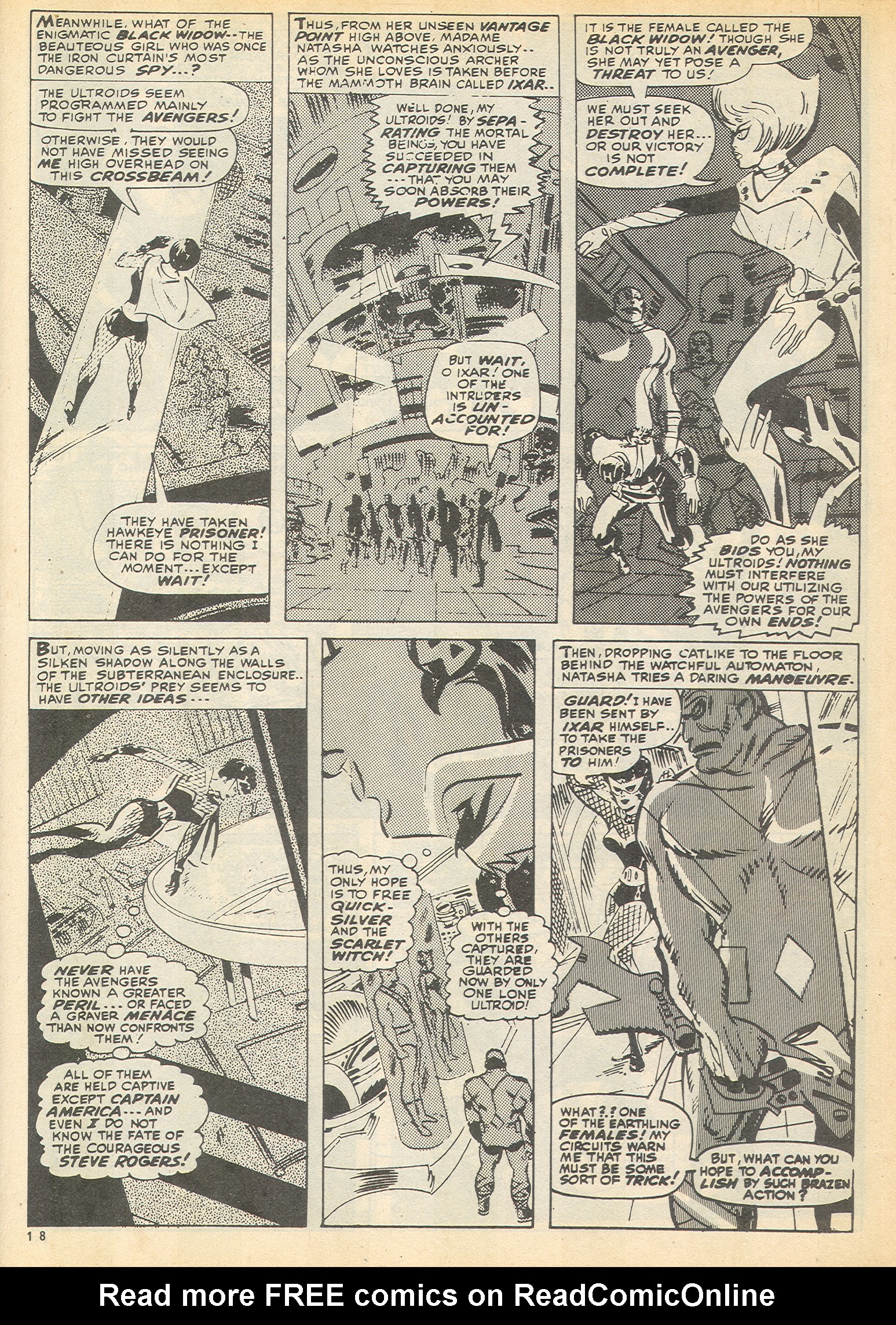 Read online The Avengers (1973) comic -  Issue #39 - 18