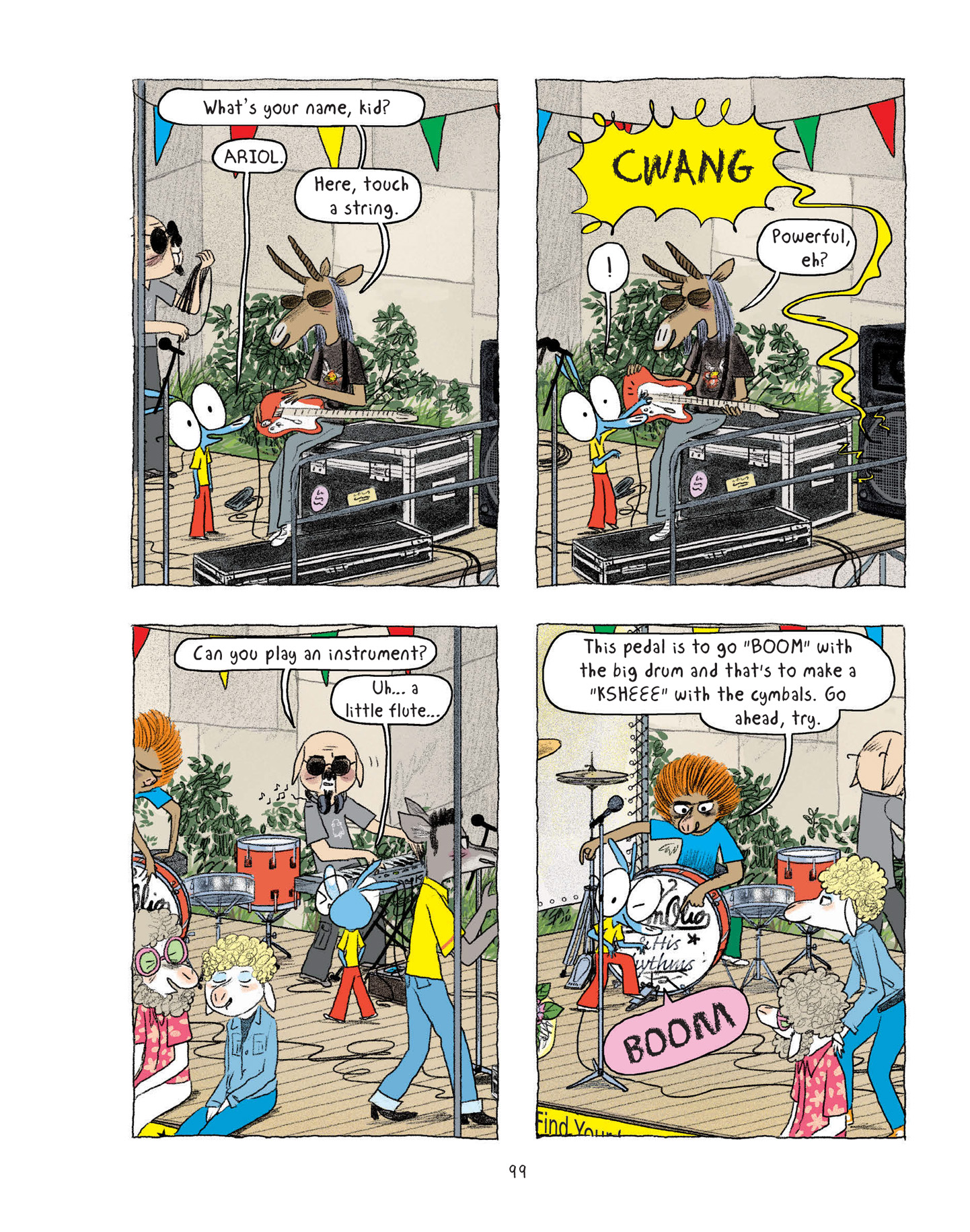 Read online Ariol comic -  Issue # TPB 6 - 100