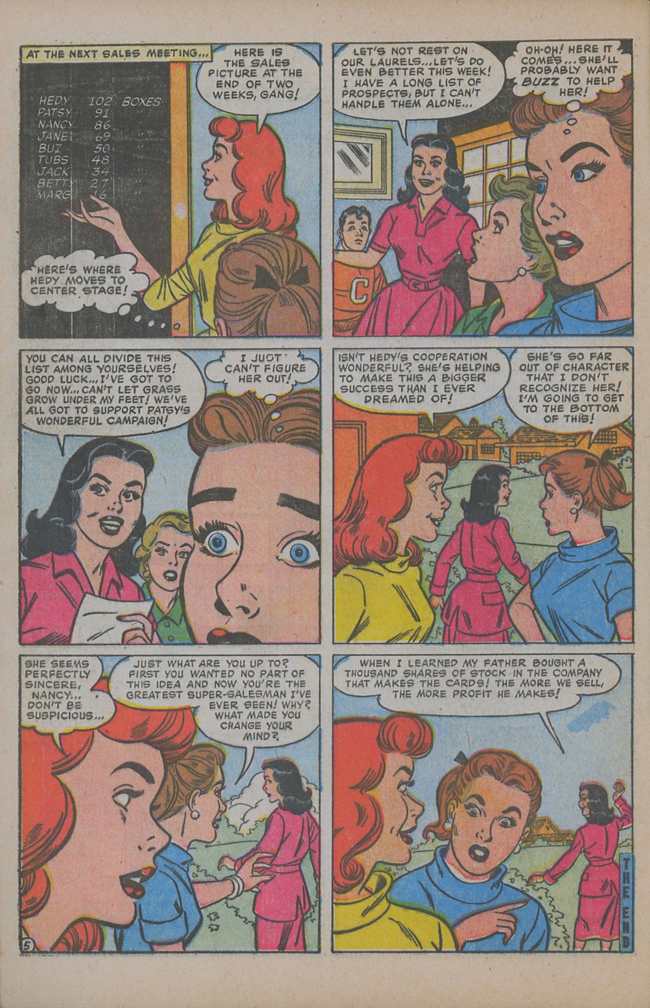 Read online Patsy and Hedy comic -  Issue #50 - 32