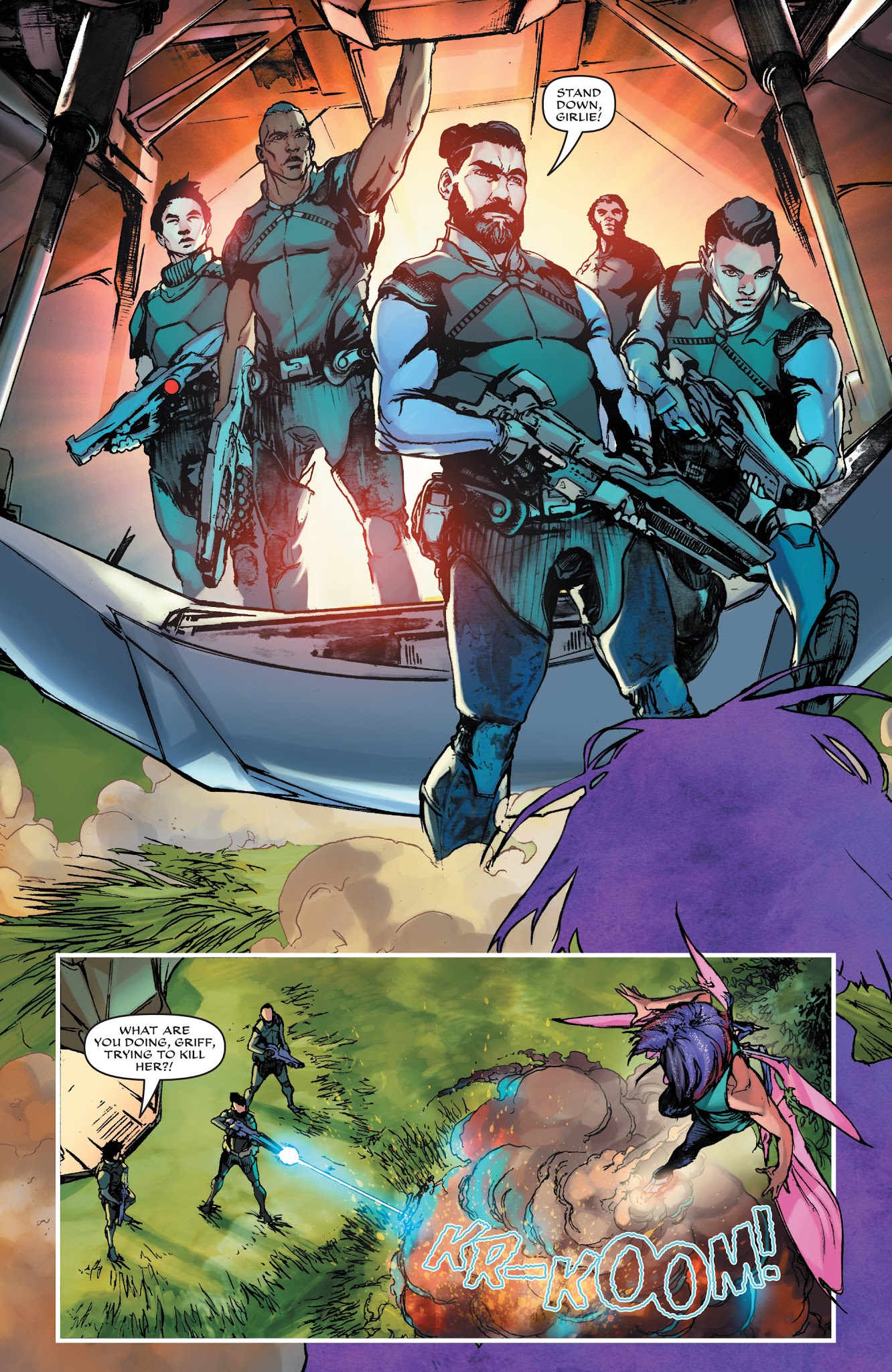 Read online Michael Turner's Eternal Soulfire comic -  Issue #2 - 7