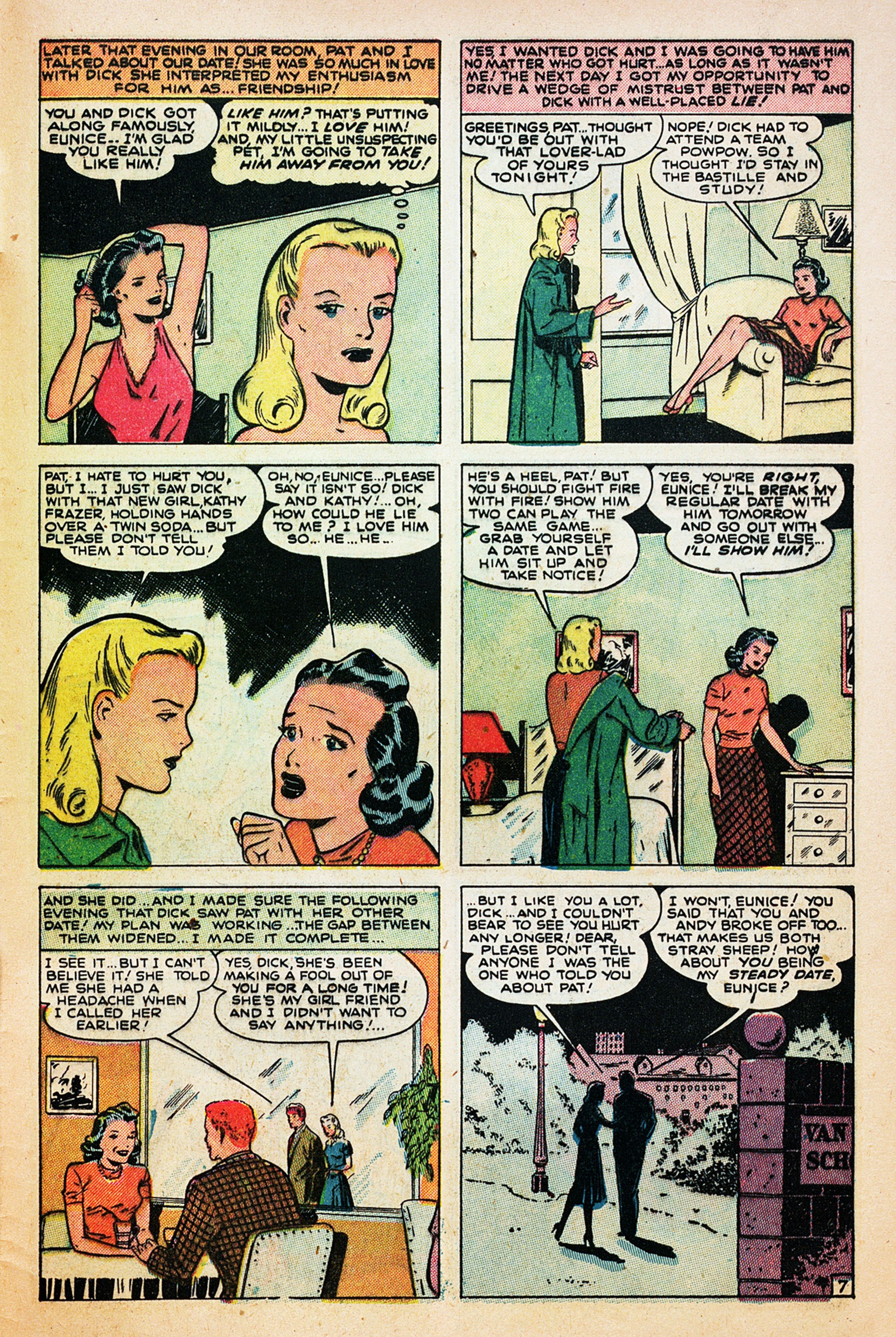 Read online Girl Comics (1949) comic -  Issue #4 - 45