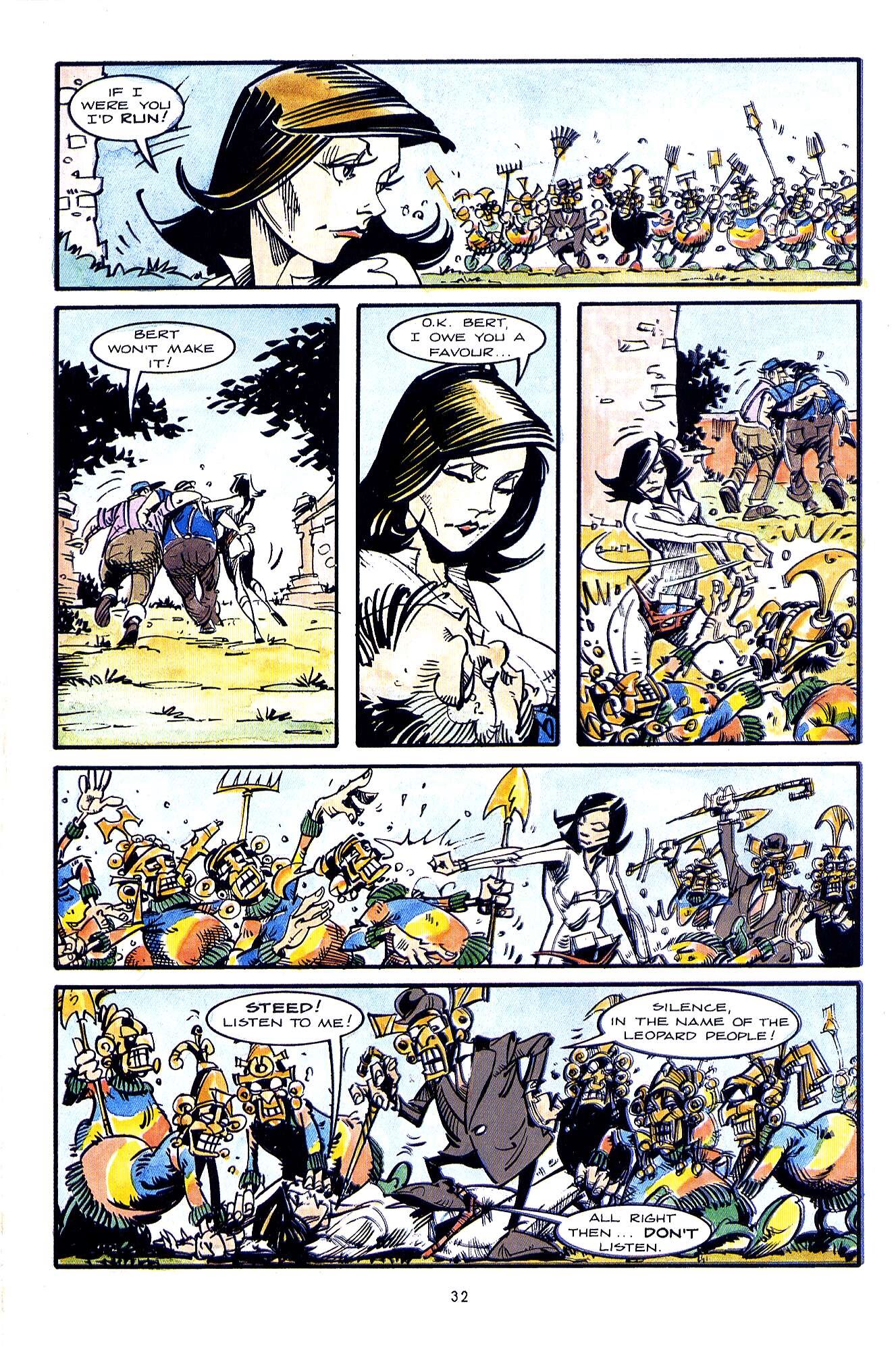 Read online Steed and Mrs. Peel (2012) comic -  Issue #3 - 37