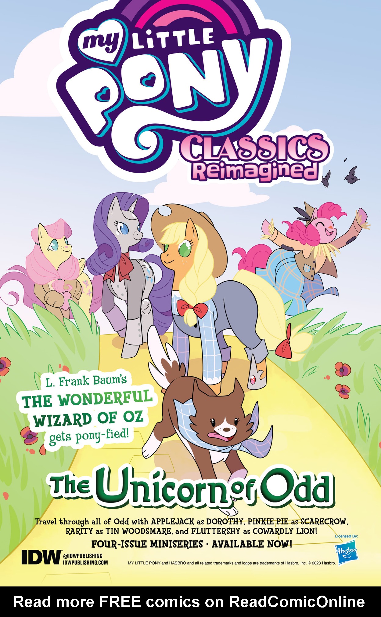 Read online My Little Pony: Black, White & Blue comic -  Issue # Full - 36