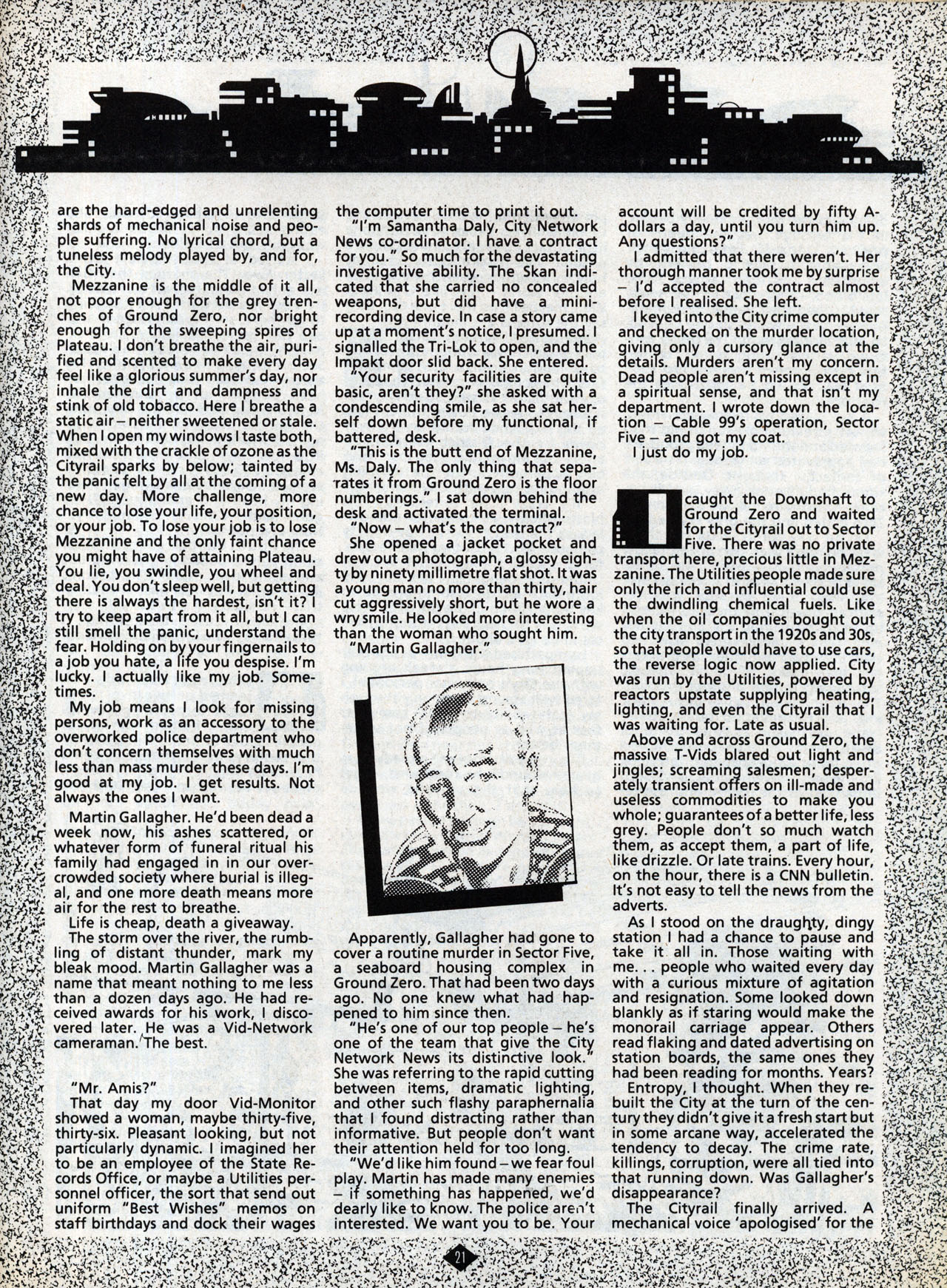 Read online Captain Britain (1985) comic -  Issue #5 - 21