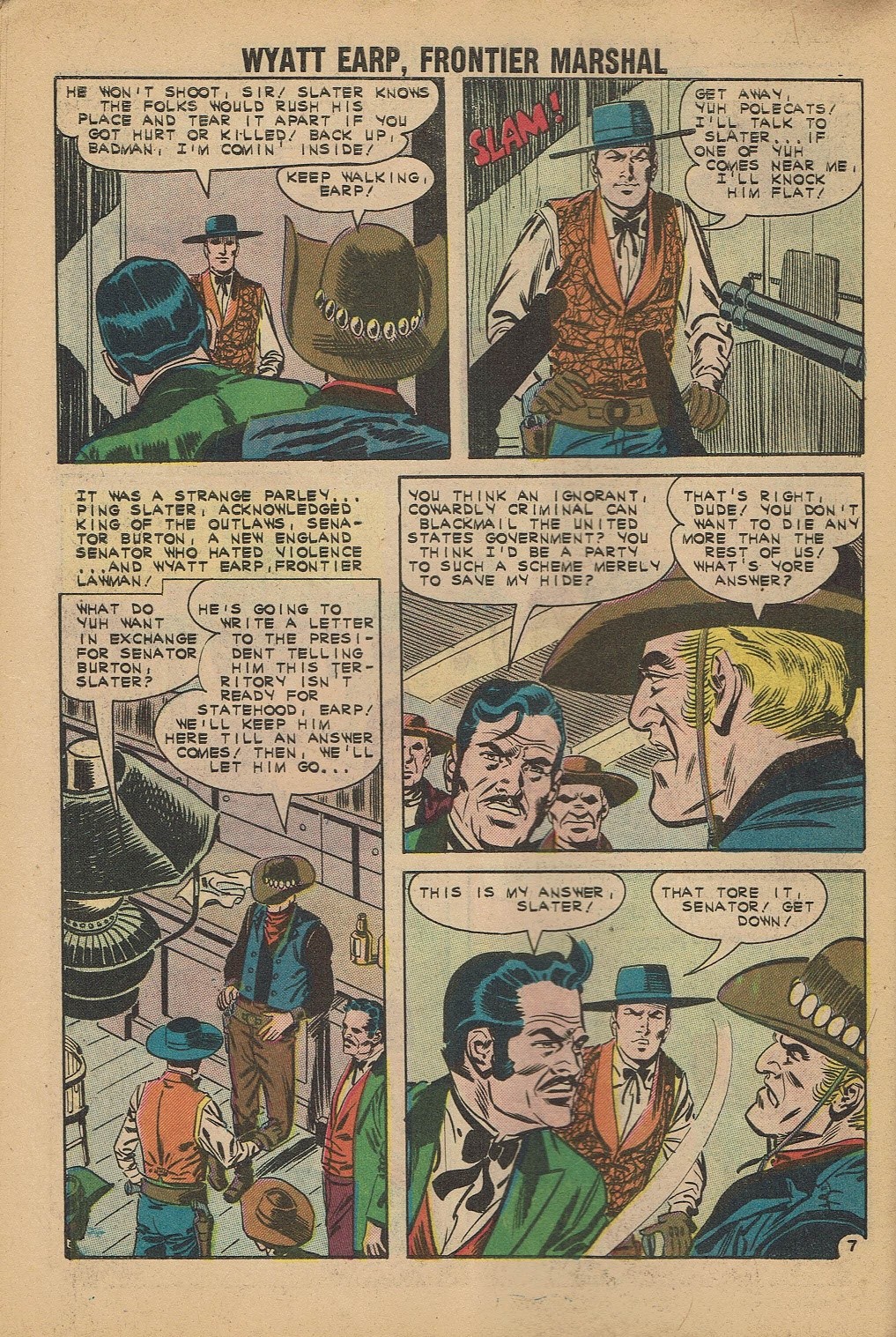 Read online Wyatt Earp Frontier Marshal comic -  Issue #40 - 10