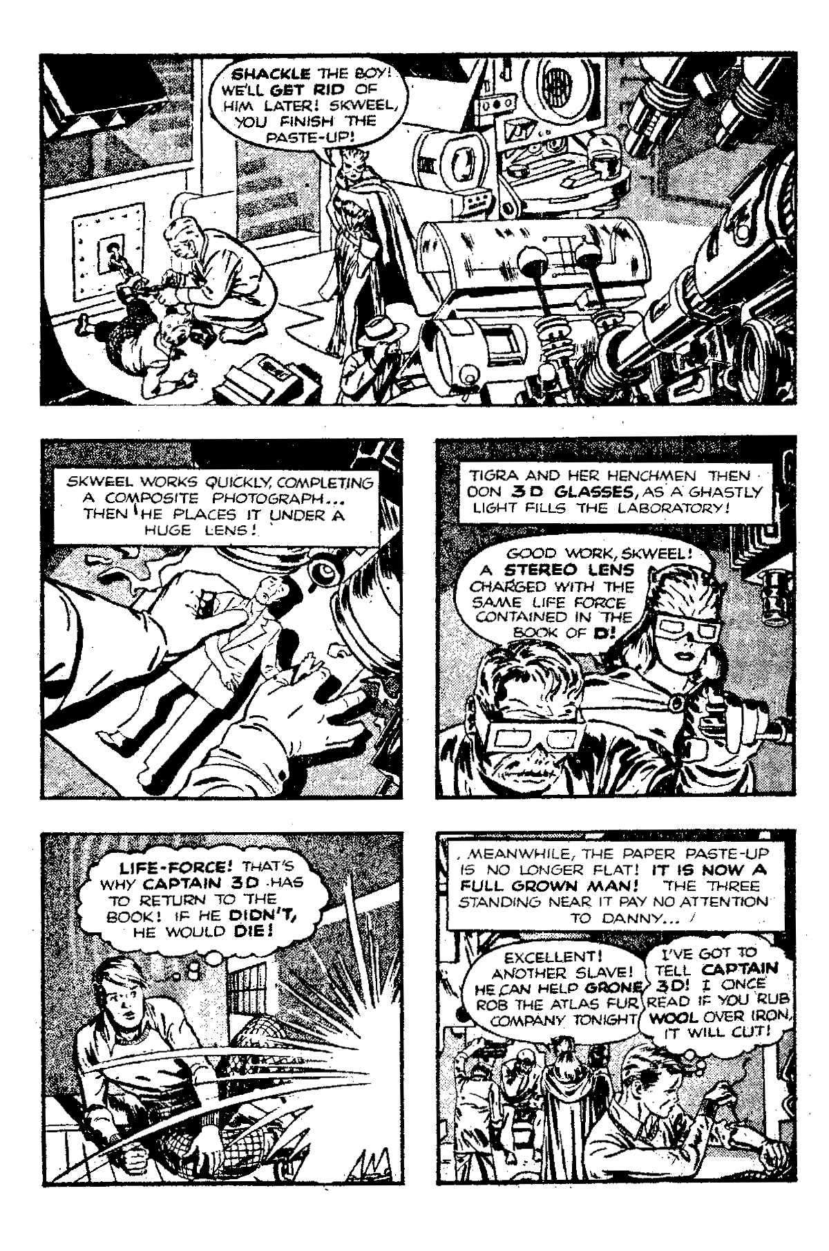 Read online Captain 3-D comic -  Issue # Full - 20