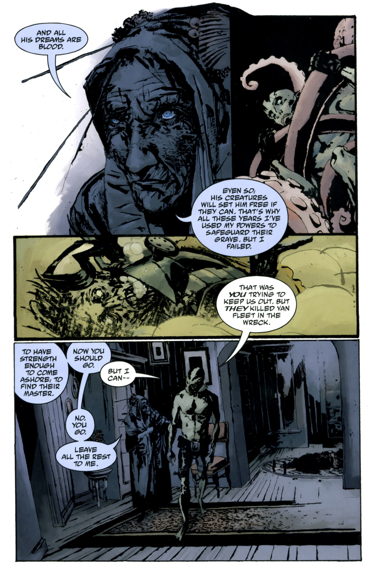 Read online Abe Sapien: The Drowning comic -  Issue #4 - 22
