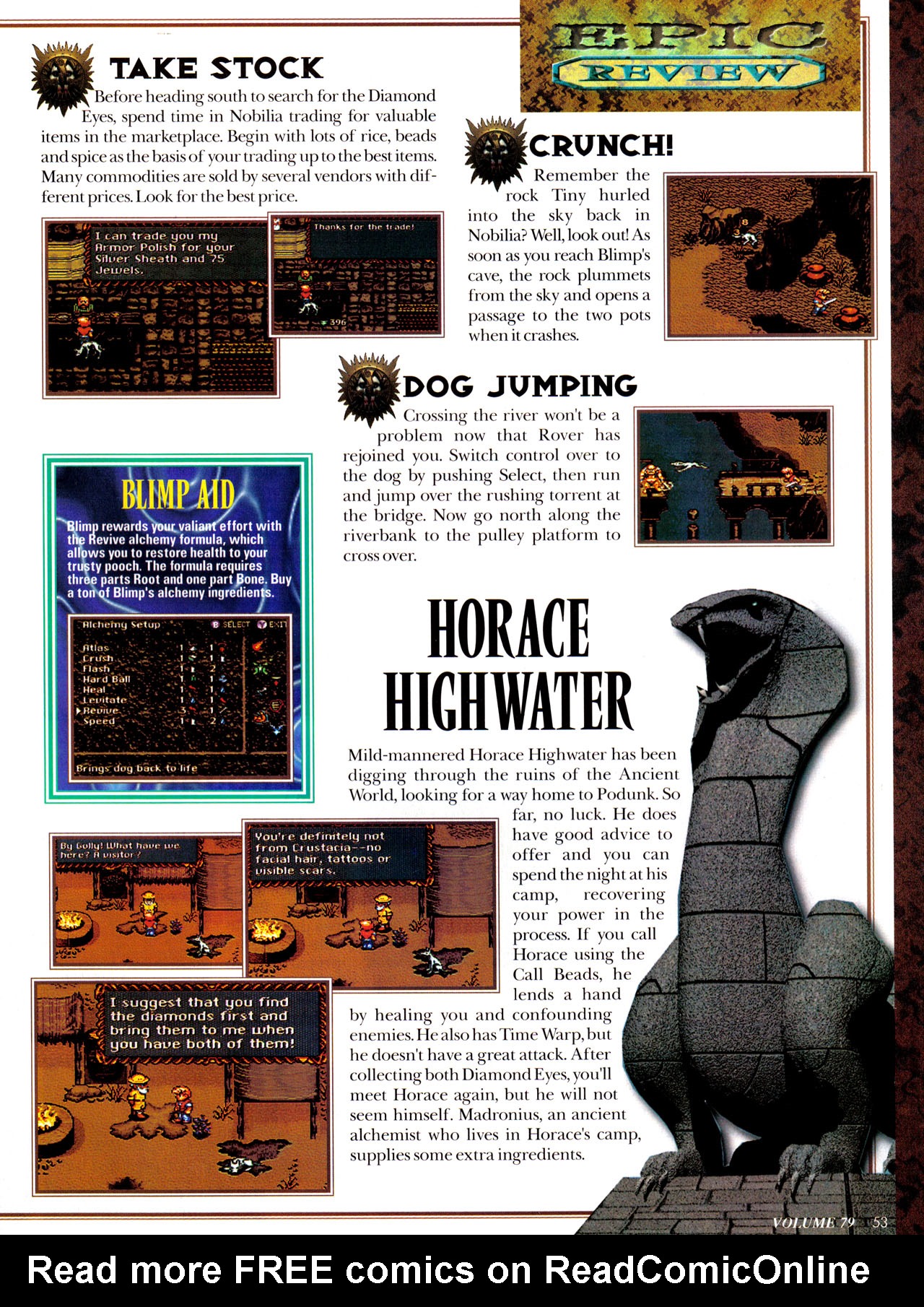 Read online Nintendo Power comic -  Issue #79 - 60
