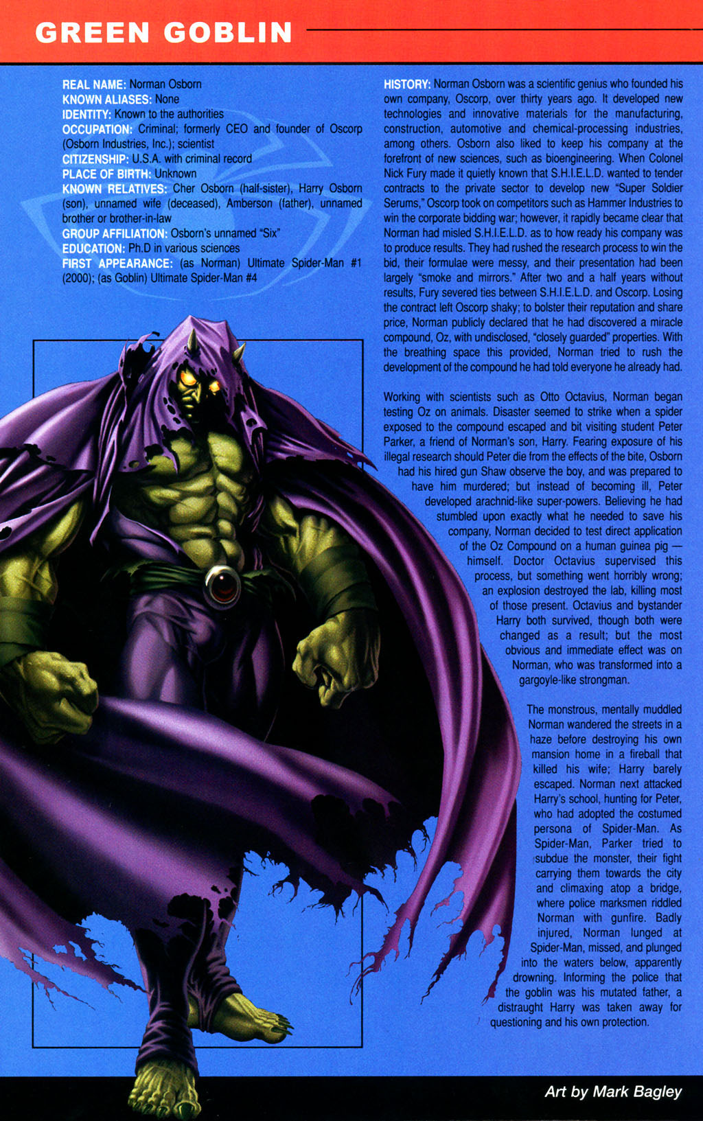 Read online Official Handbook of the Ultimate Marvel Universe 2005: The Fantastic Four & Spider-Man comic -  Issue # Full - 14