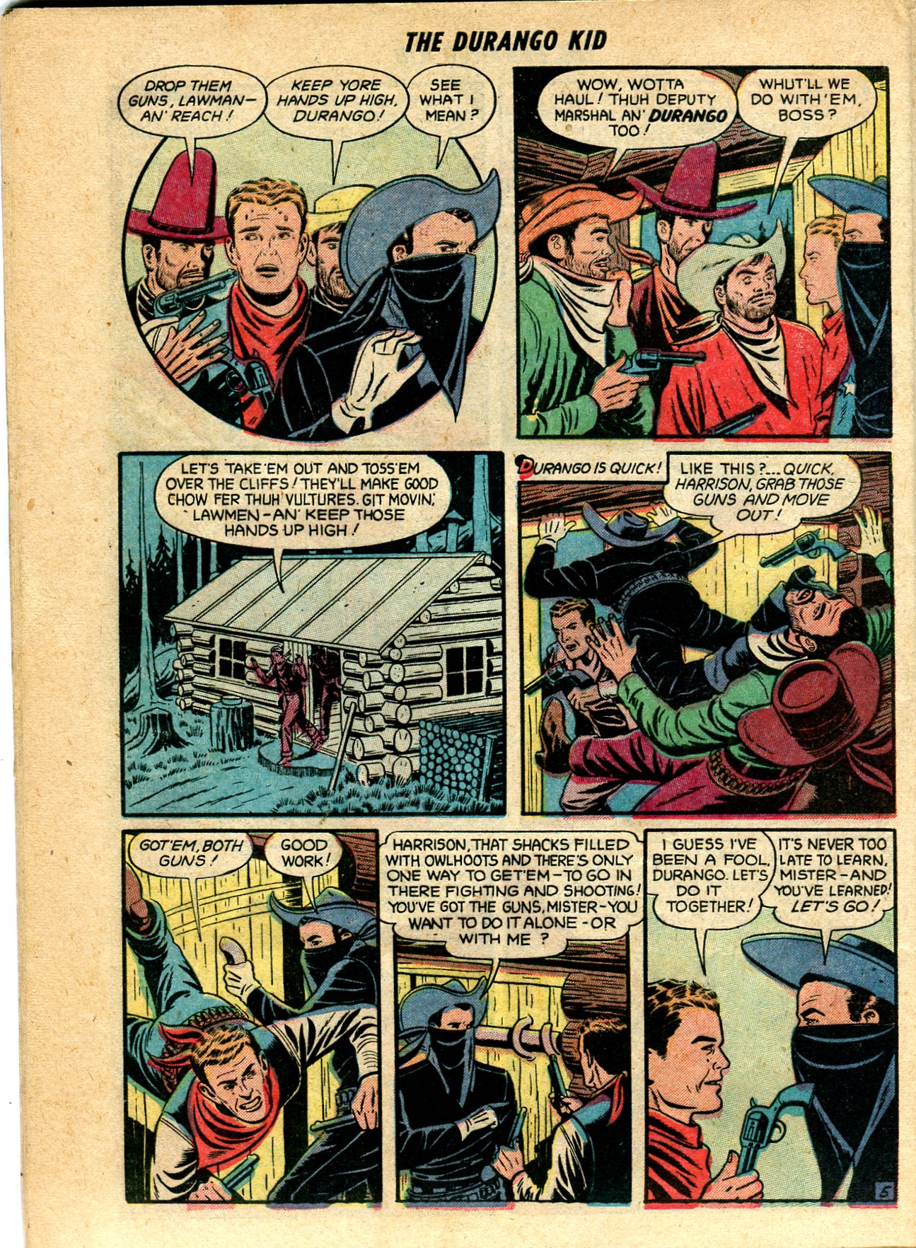 Read online Charles Starrett as The Durango Kid comic -  Issue #22 - 32