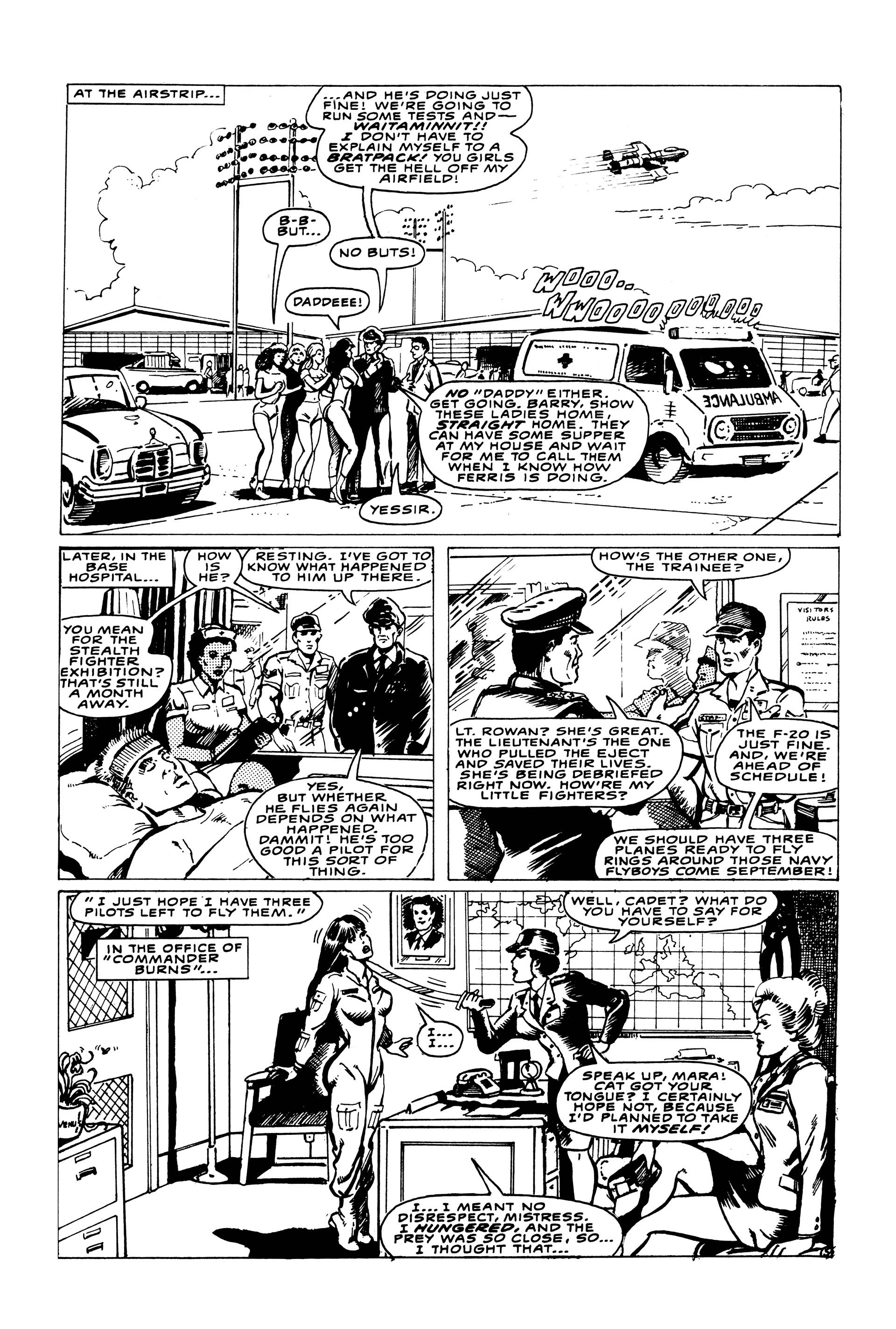 Read online Sultry Teenage Super Foxes comic -  Issue #2 - 7