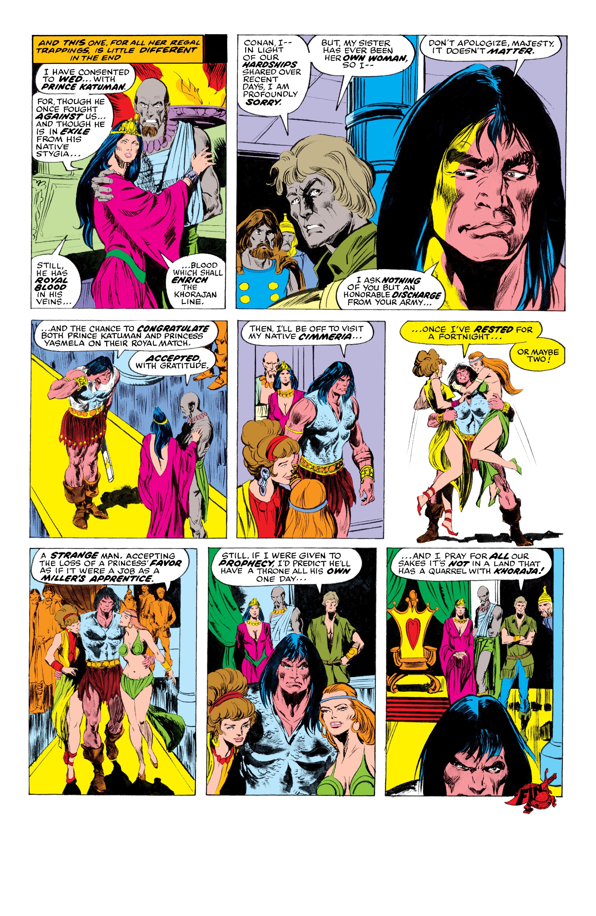Read online Conan the Barbarian Epic Collection: The Original Marvel Years - Of Once and Future Kings comic -  Issue # TPB (Part 3) - 86