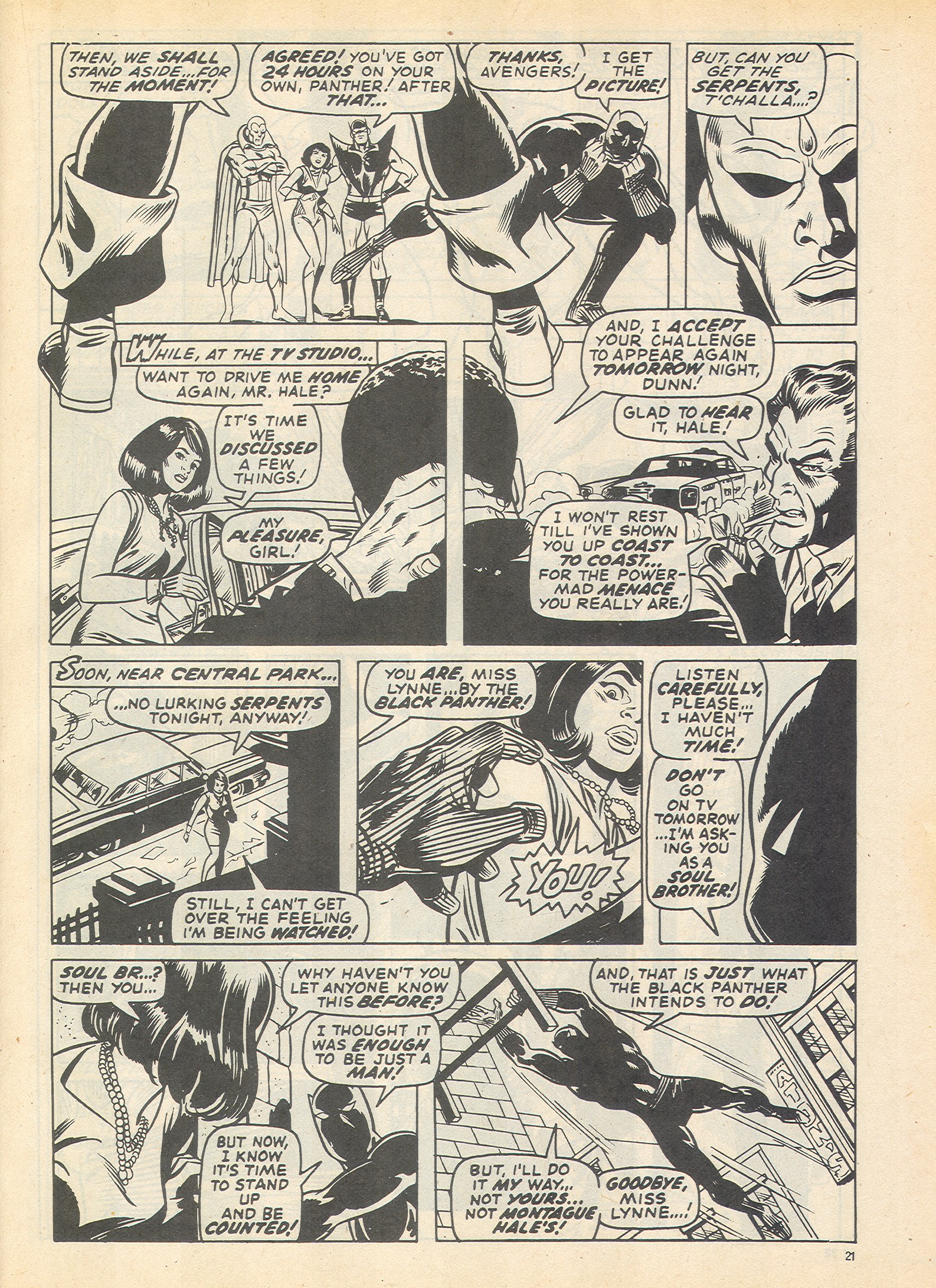 Read online The Avengers (1973) comic -  Issue #111 - 21