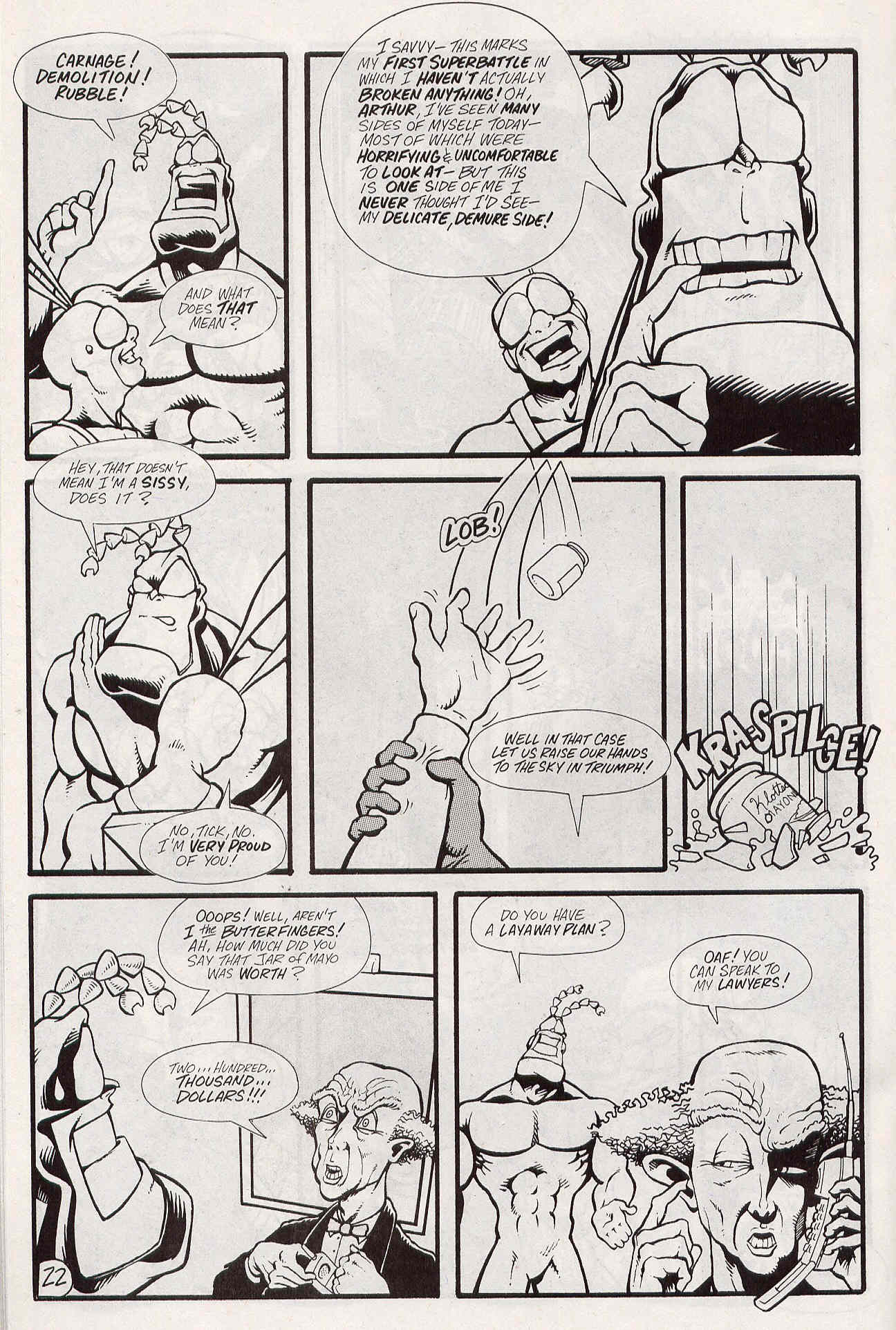 Read online The Tick: Big Blue Destiny comic -  Issue #1 - 23