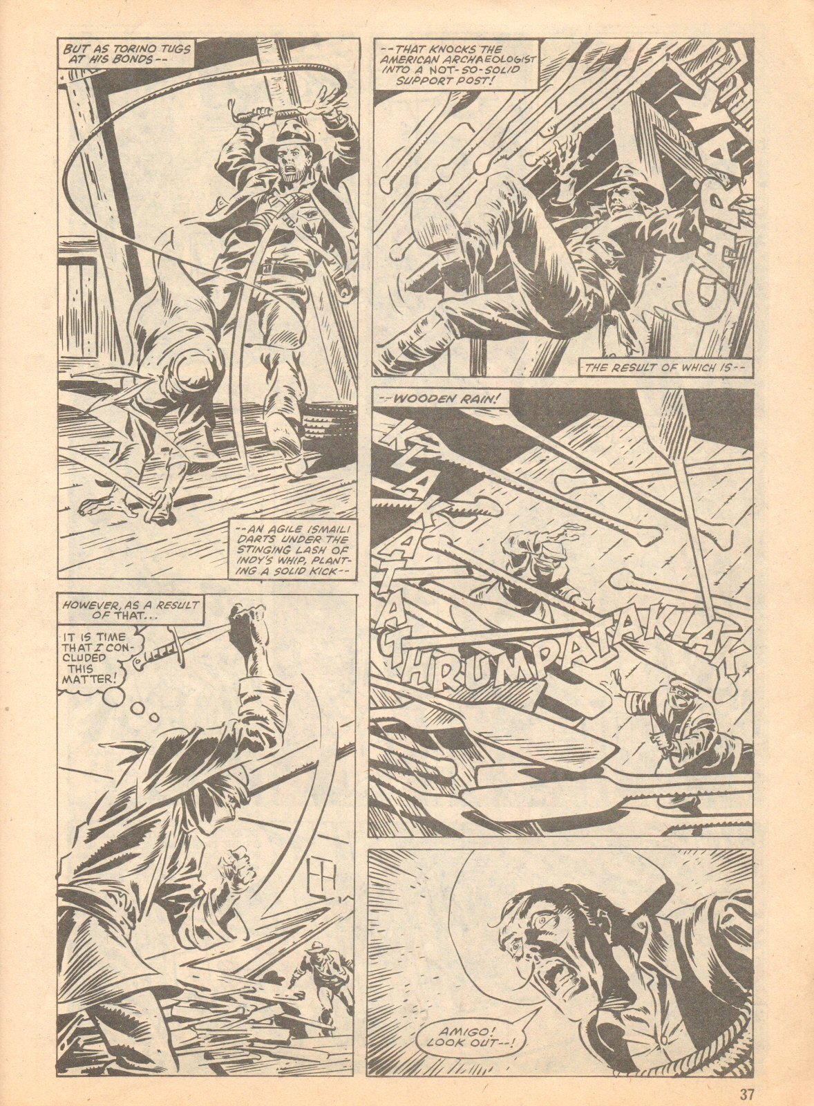 Read online Indiana Jones comic -  Issue #9 - 37