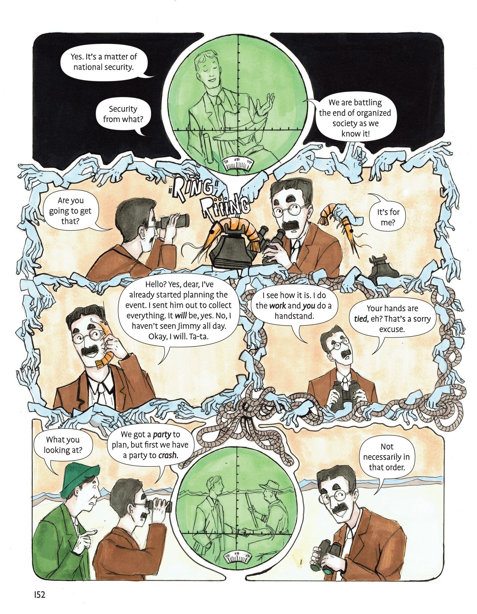 Read online Giraffes on Horseback Salad: Salvador Dali, the Marx Brothers, and the Strangest Movie Never Made comic -  Issue # TPB (Part 2) - 37
