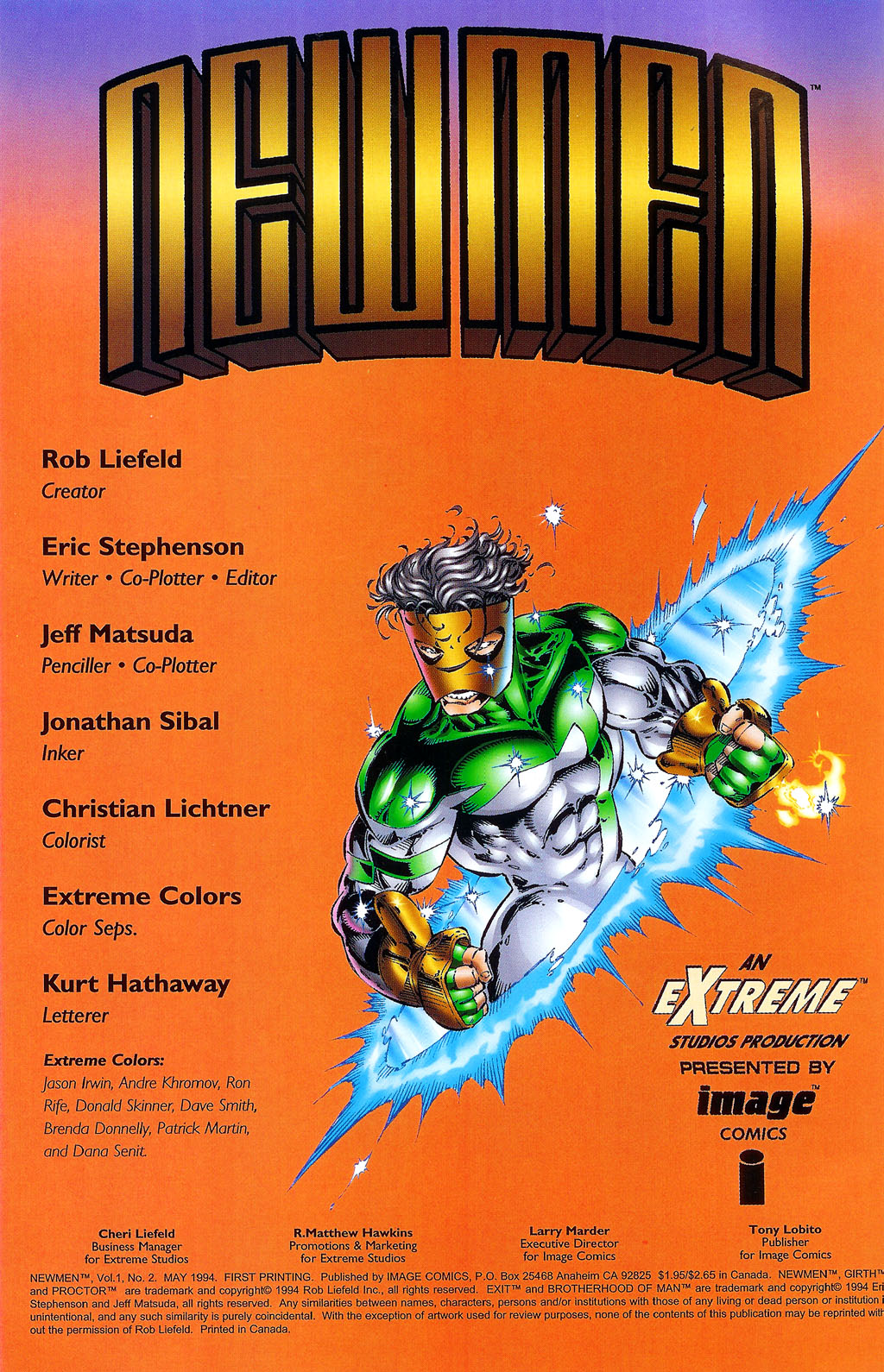 Read online NewMen comic -  Issue #2 - 2