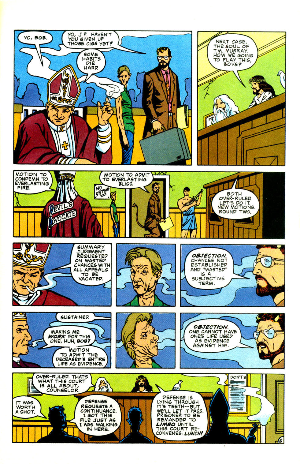 Read online Grimjack comic -  Issue #27 - 28