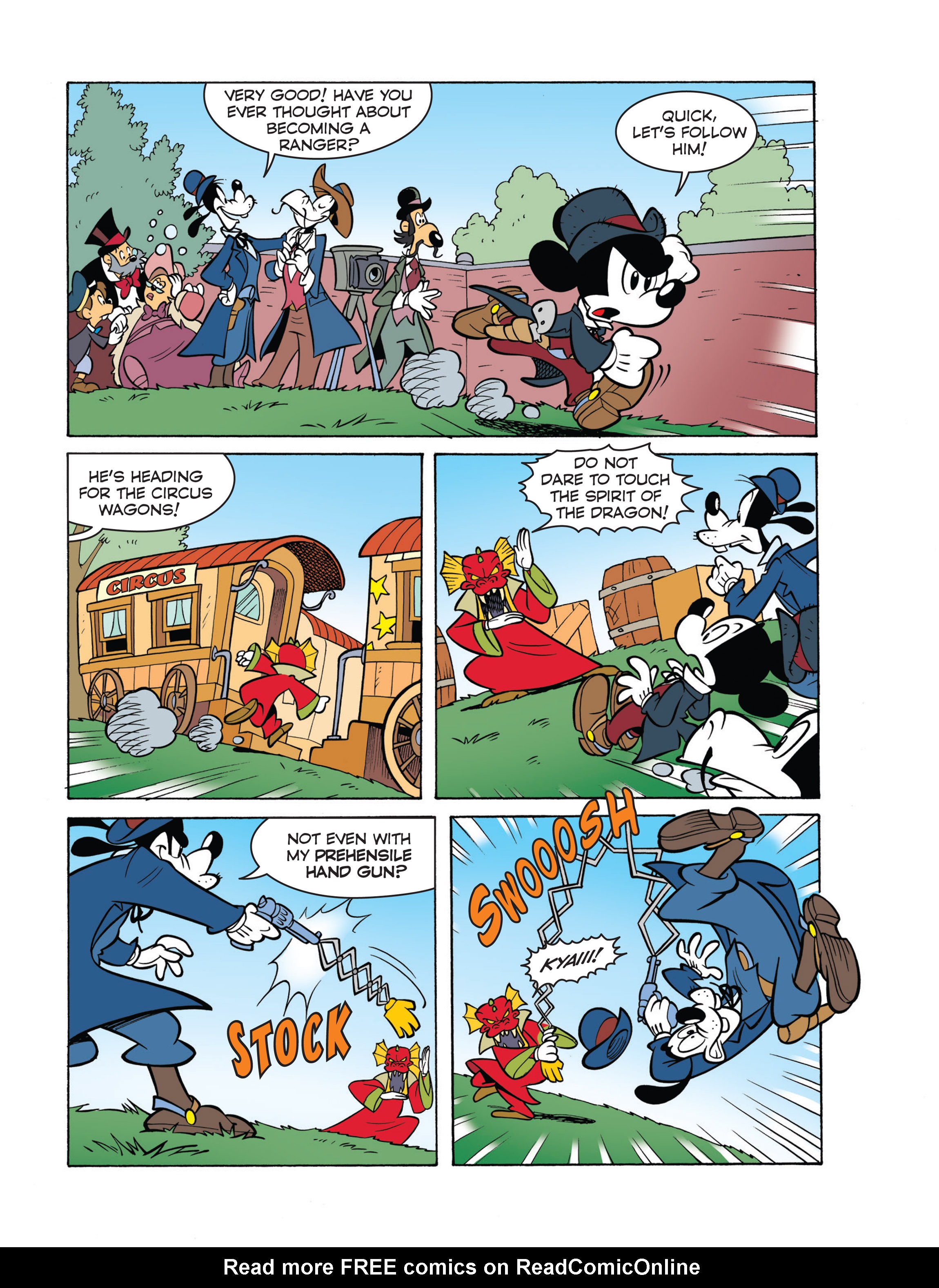 Read online Weird West Mickey: Savage Dragon Mardi Gras comic -  Issue # Full - 17