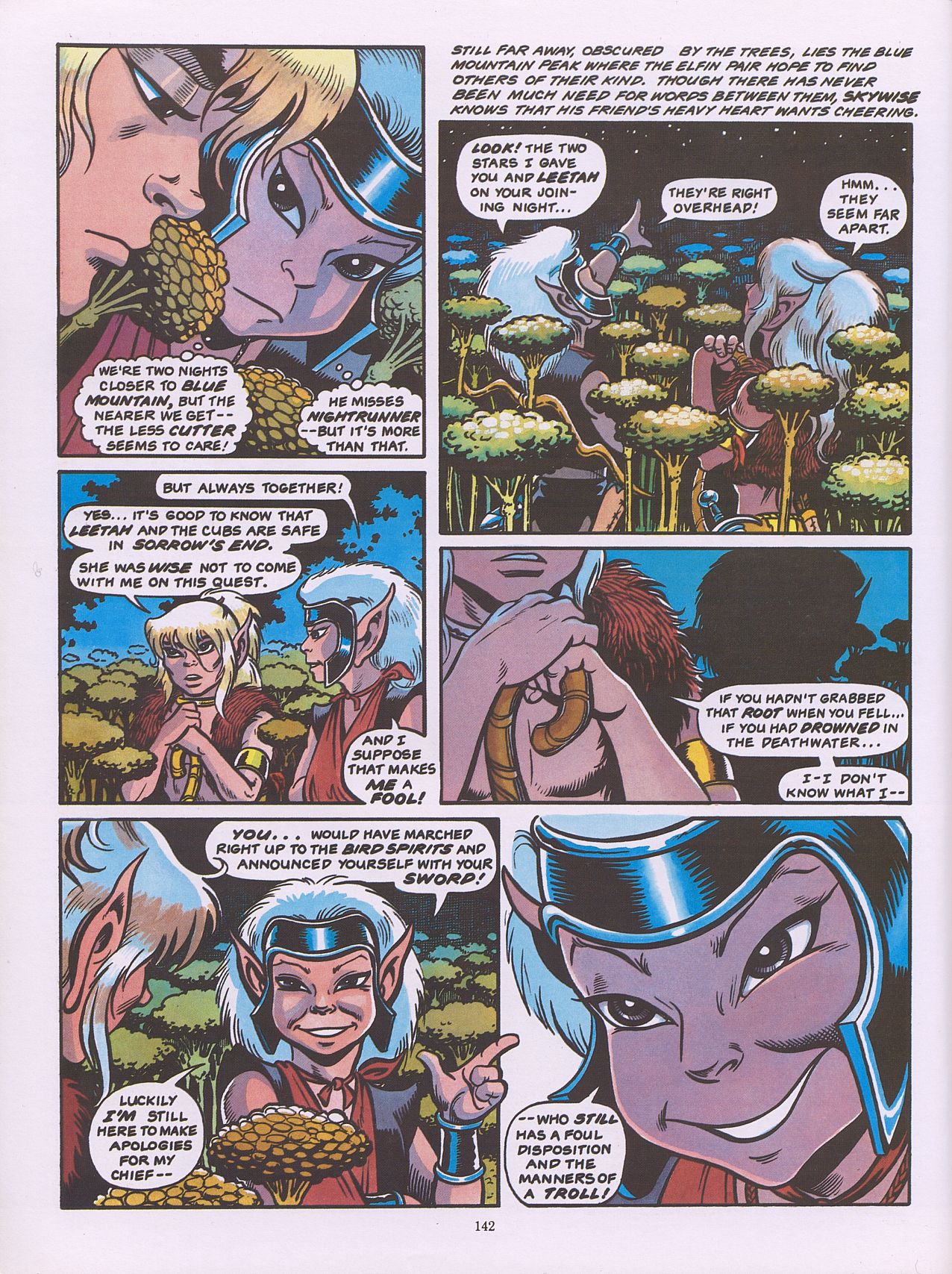 Read online ElfQuest (Starblaze Edition) comic -  Issue # TPB 2 - 152