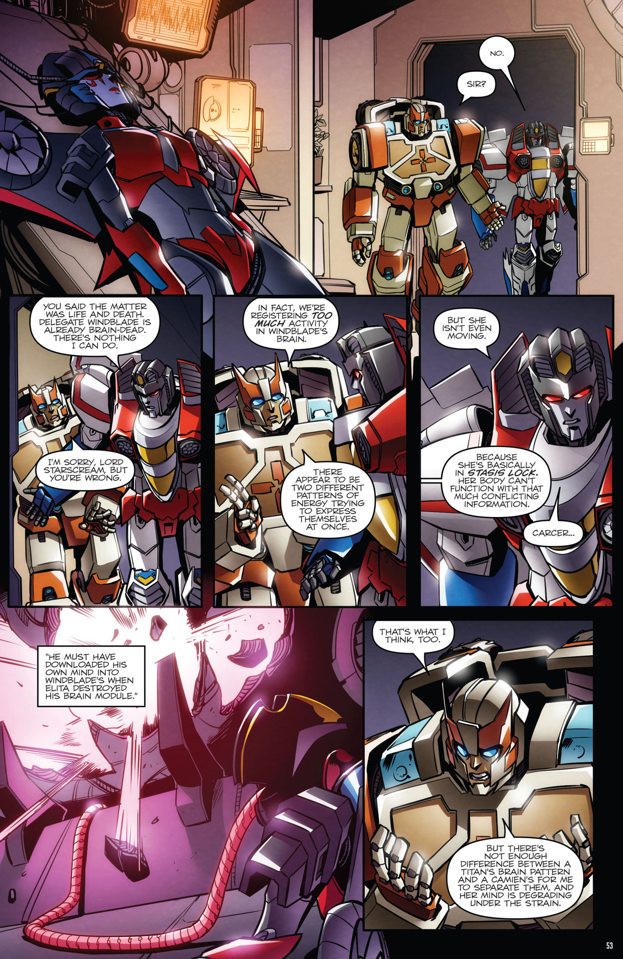 Read online Transformers: The IDW Collection Phase Three comic -  Issue # TPB 2 (Part 1) - 54