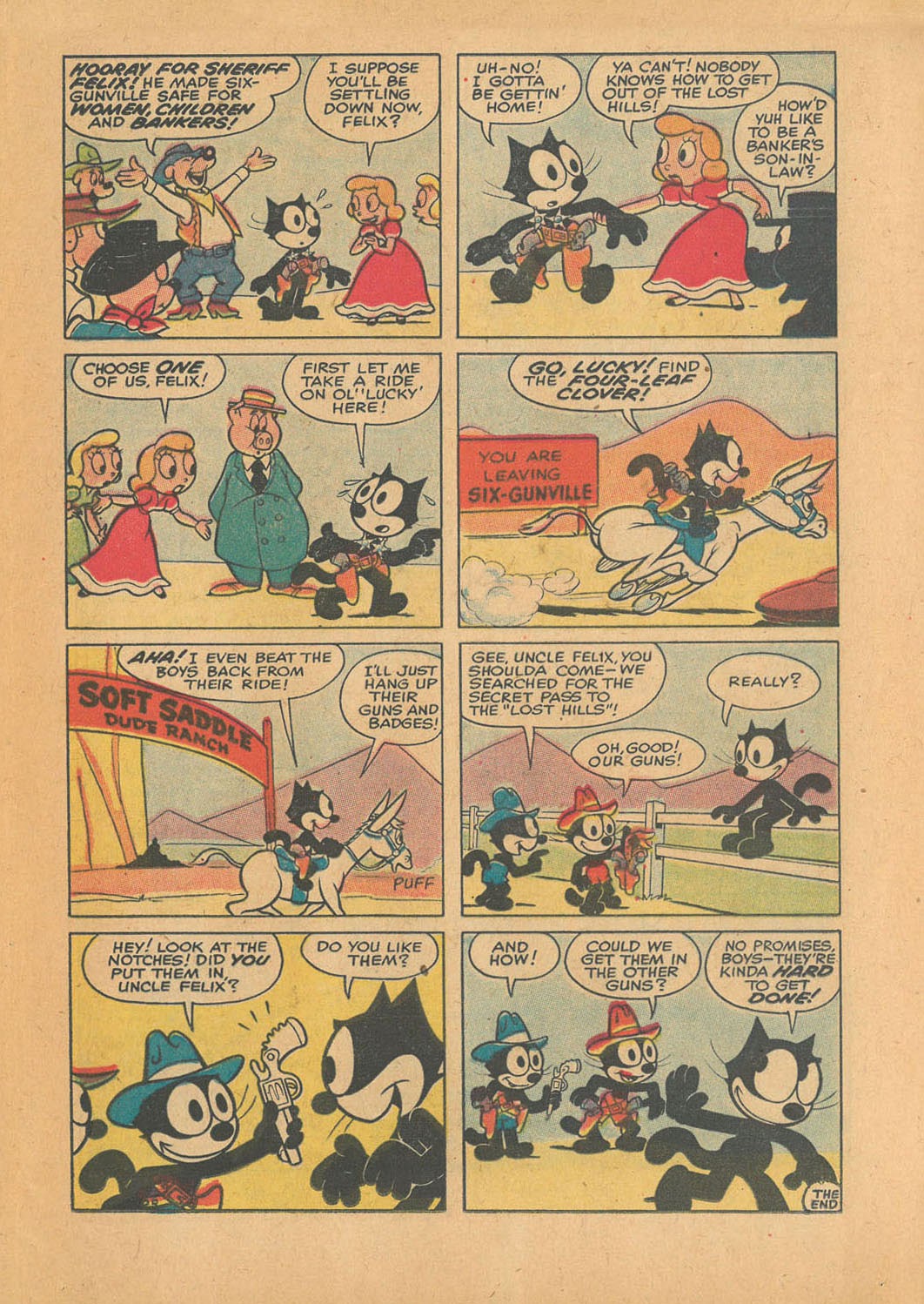 Read online Felix the Cat (1955) comic -  Issue #97 - 25