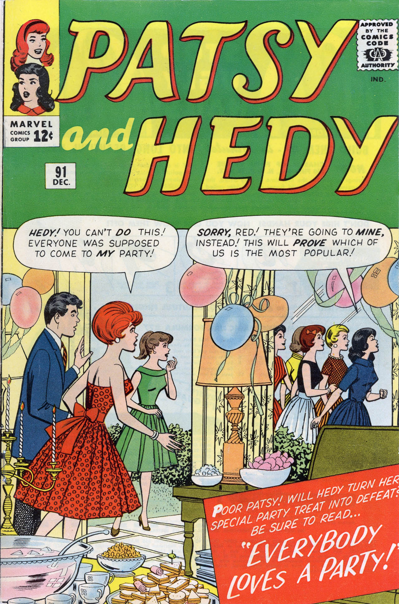 Read online Patsy and Hedy comic -  Issue #91 - 1