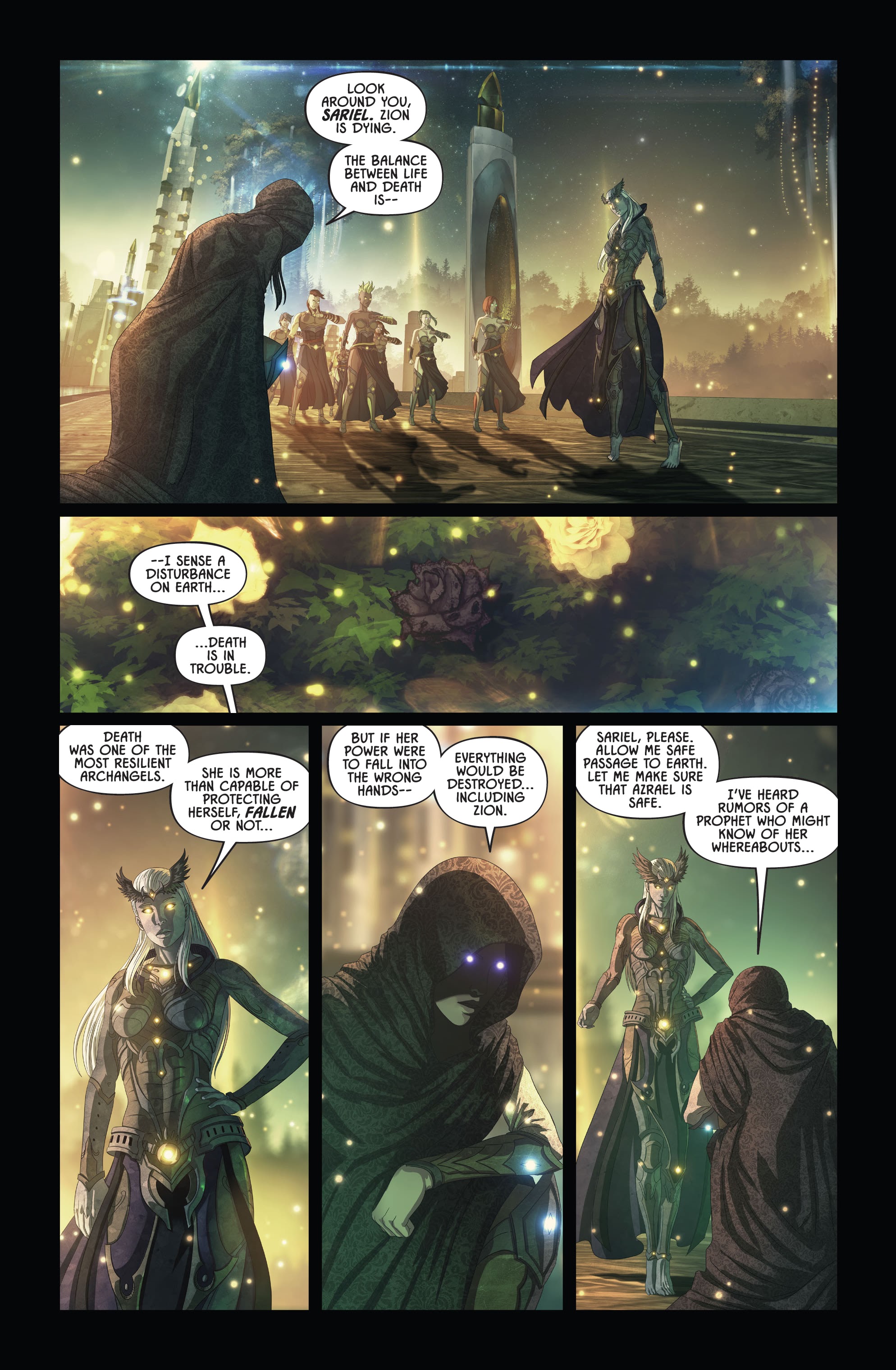 Read online Knights of the Golden Sun comic -  Issue #9 - 4