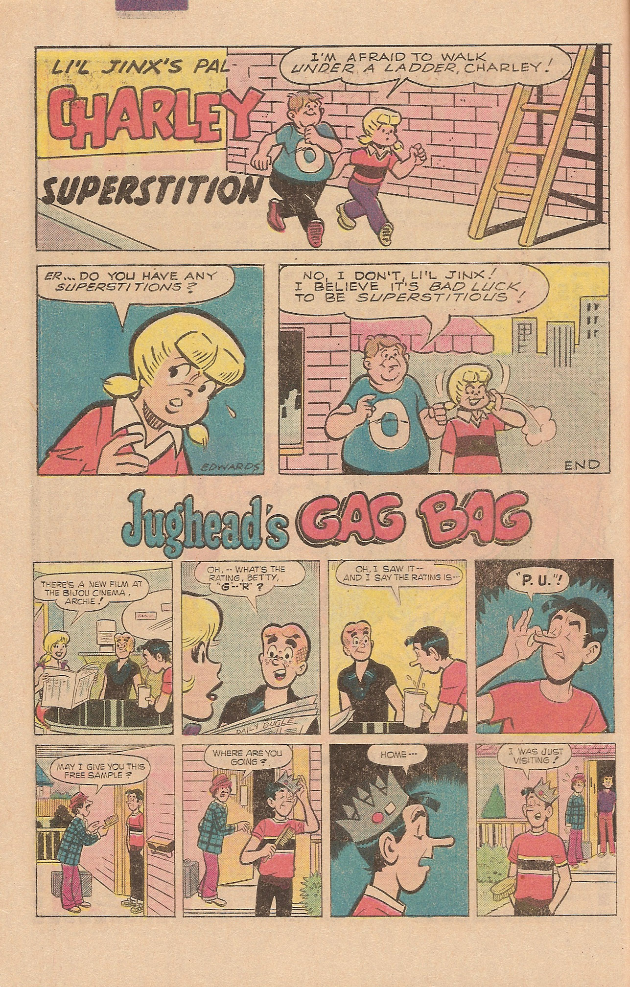 Read online Jughead's Jokes comic -  Issue #77 - 10