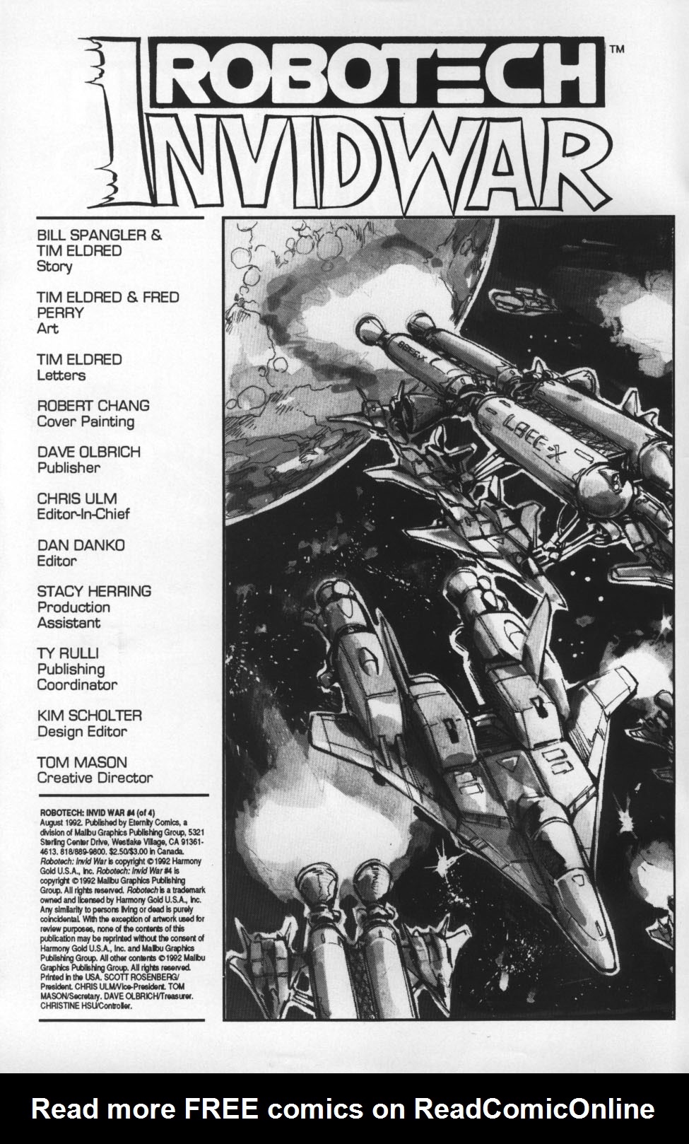 Read online Robotech: Invid War comic -  Issue #4 - 2