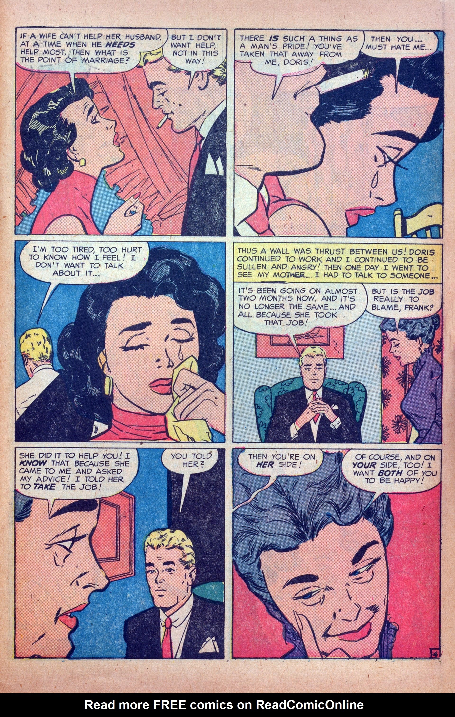 Read online Love Romances comic -  Issue #68 - 31